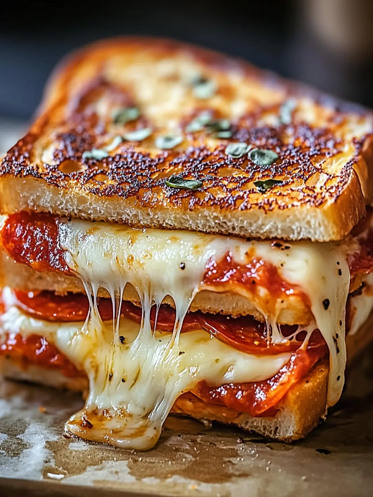 Melt-in-Your-Mouth Pizza Grilled Cheese to Satisfy Cravings 4 Pizza Grilled Cheese