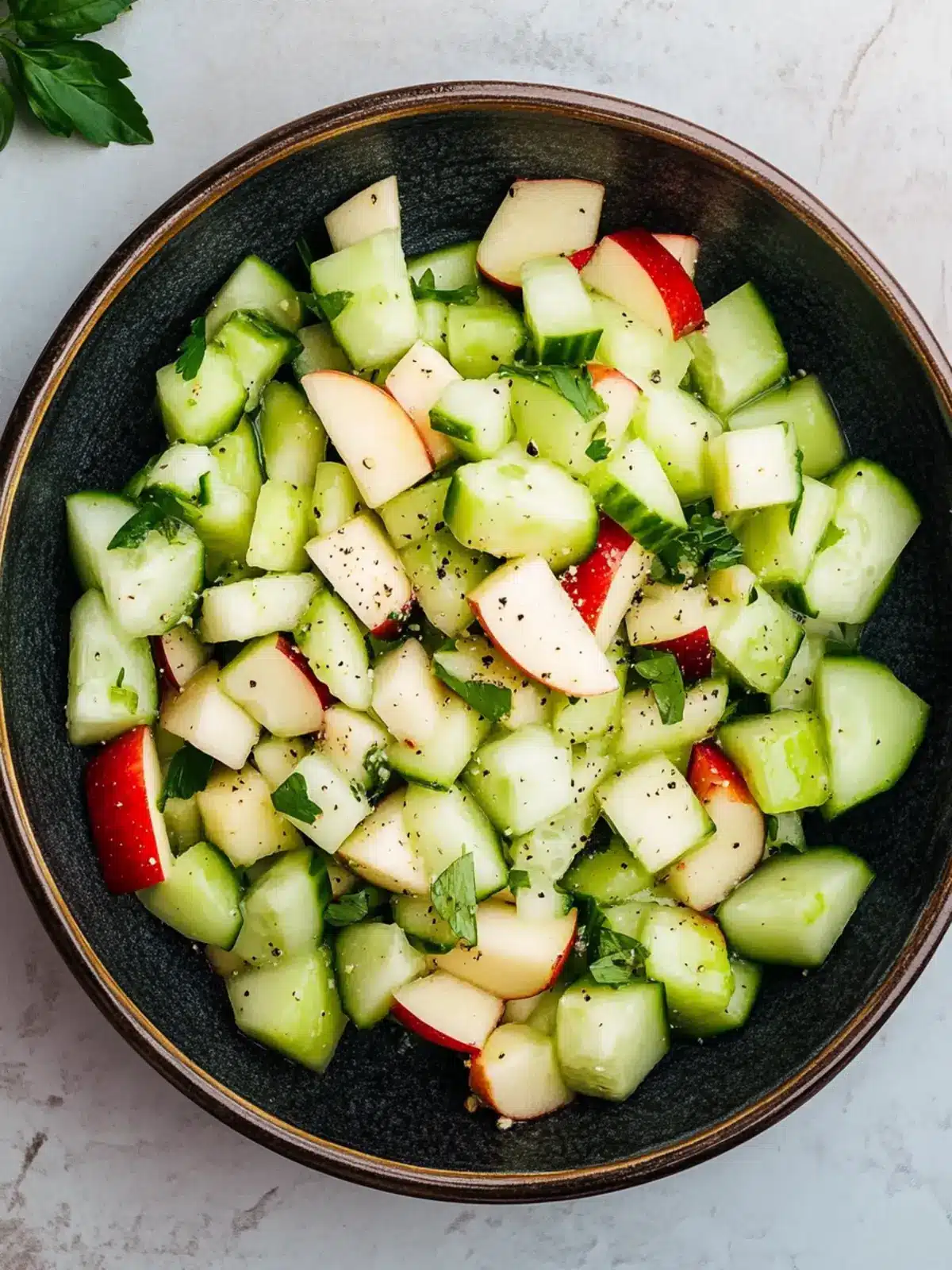 Cucumber Apple Salad