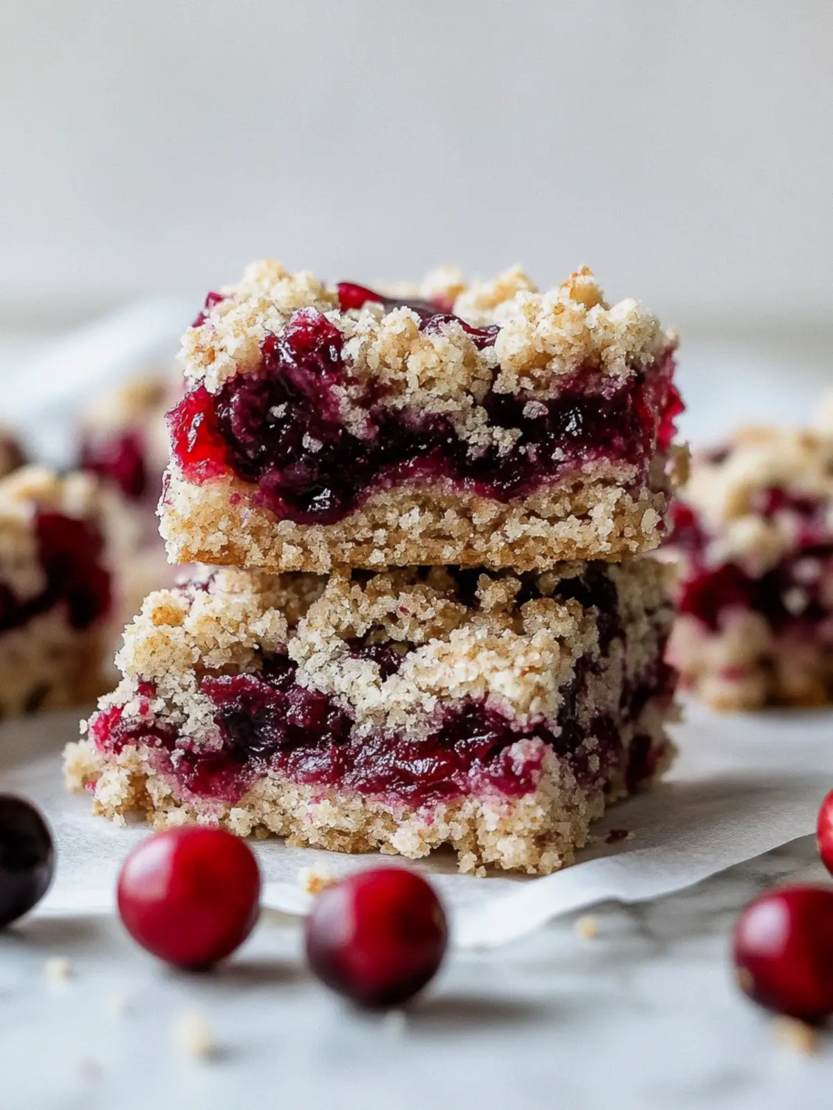 Delicious Cranberry Bars: Sweet-Tart Joy in Every Bite 3 Cranberry Bars
