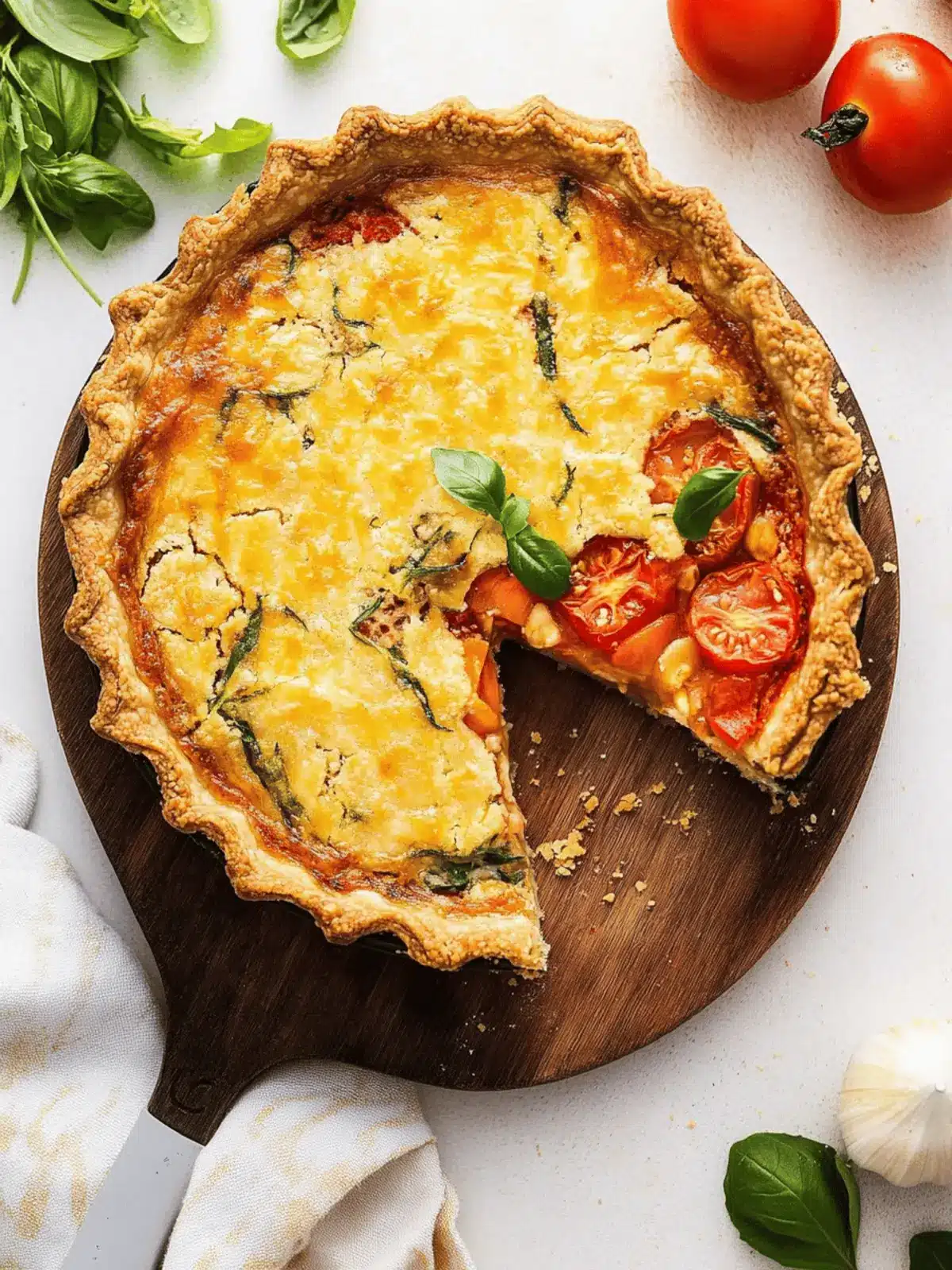 Delicious Southern Tomato Pie That Will Brighten Your Day 4 Southern Tomato Pie