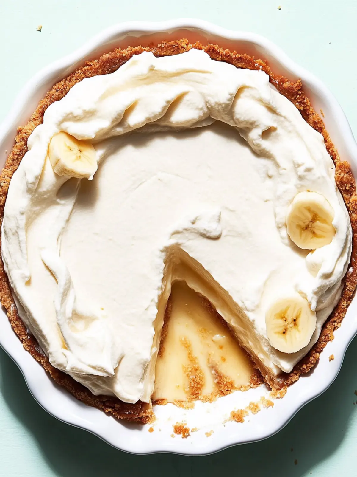 Banana Cream Pie With Bourbon Whipped Cream