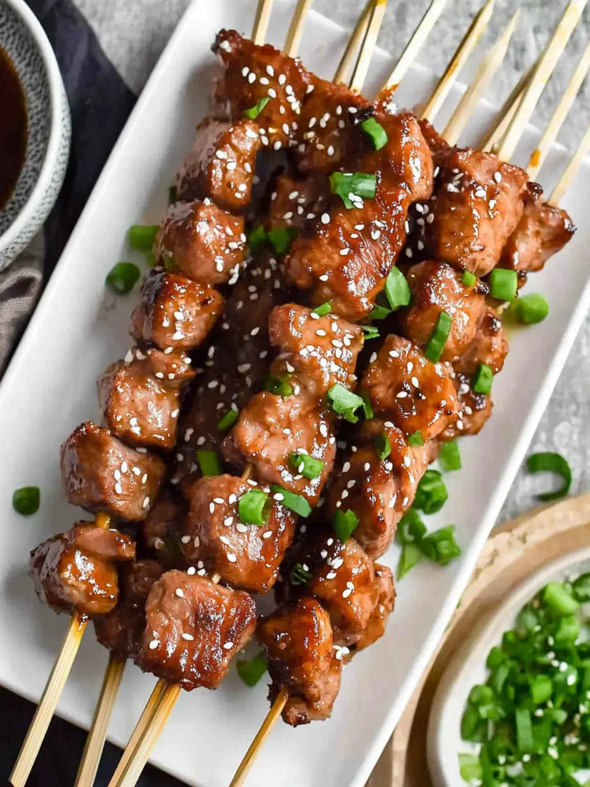 Savor Irresistible Korean Pork Kabobs for Your Next BBQ 3 Korean Pork Kabobs