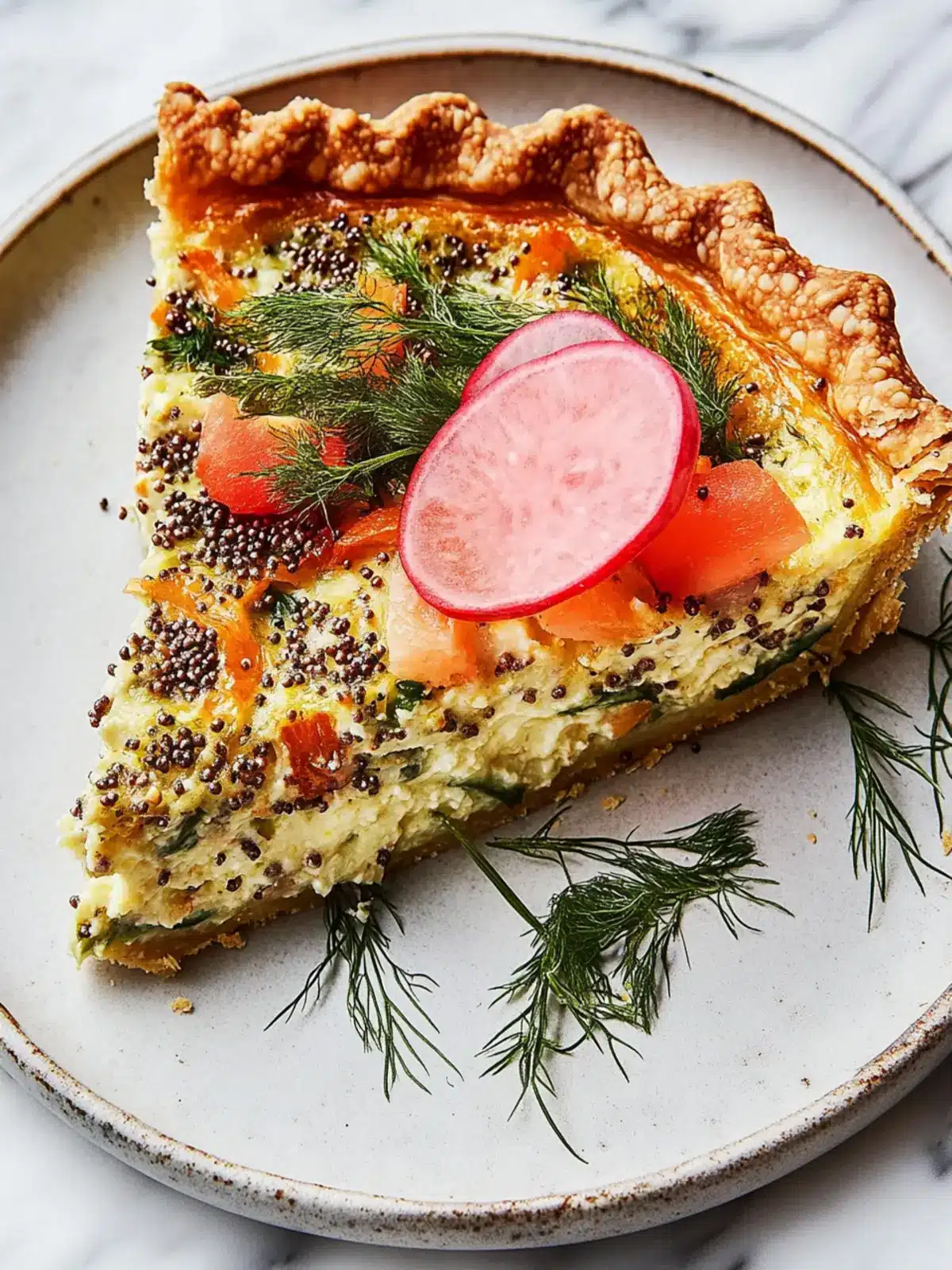 Fully Loaded Everything Bagel Quiche for Irresistible Mornings 2 Fully Loaded Everything Bagel Quiche