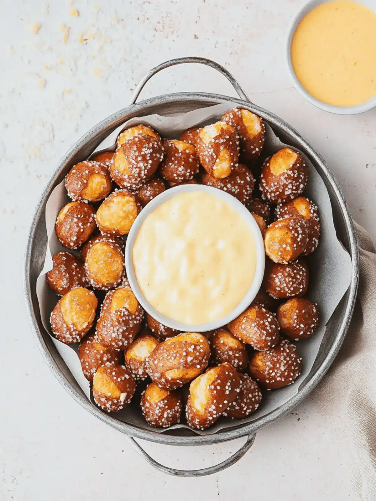 Mouthwatering Soft Pretzel Bites with Mustard Cheese Dip Magic 4 Soft Pretzel Bites with Mustard Cheese Dip