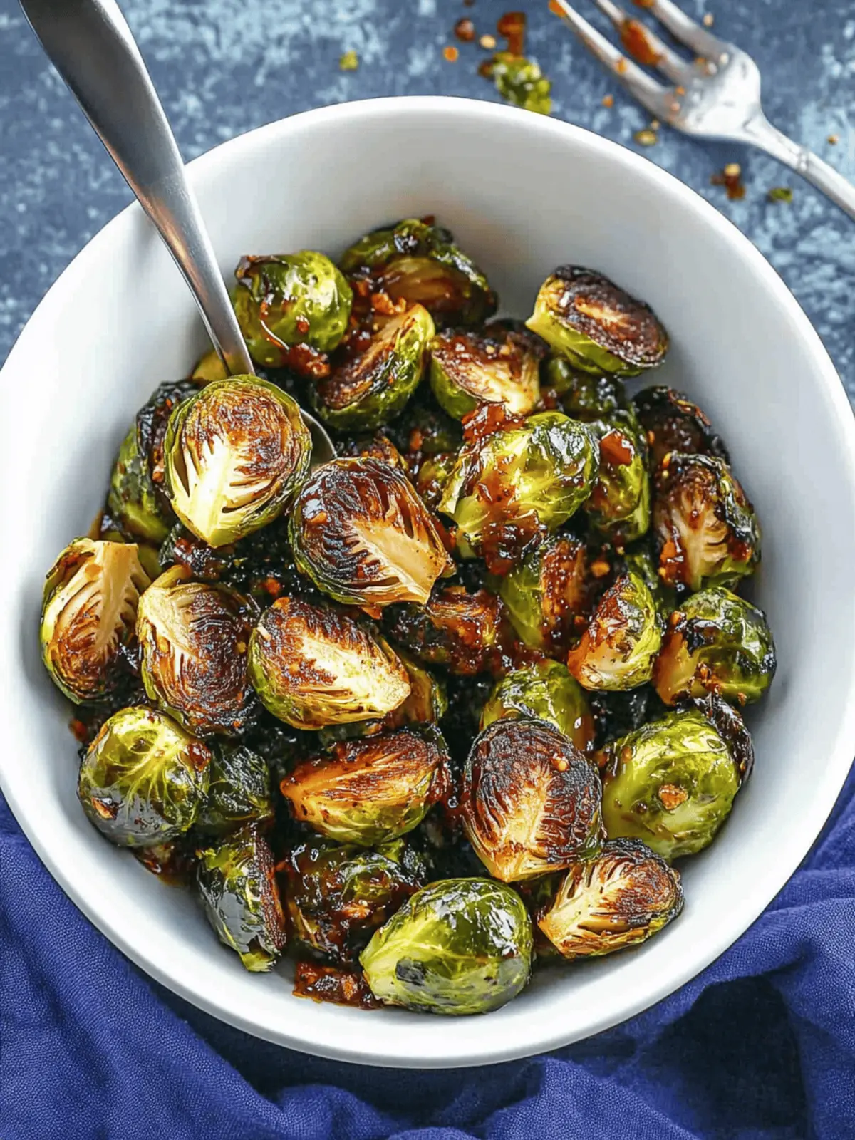 Spicy Honey Sriracha Brussels Sprouts You ll Crave Again! 3 Honey Sriracha Brussels Sprouts