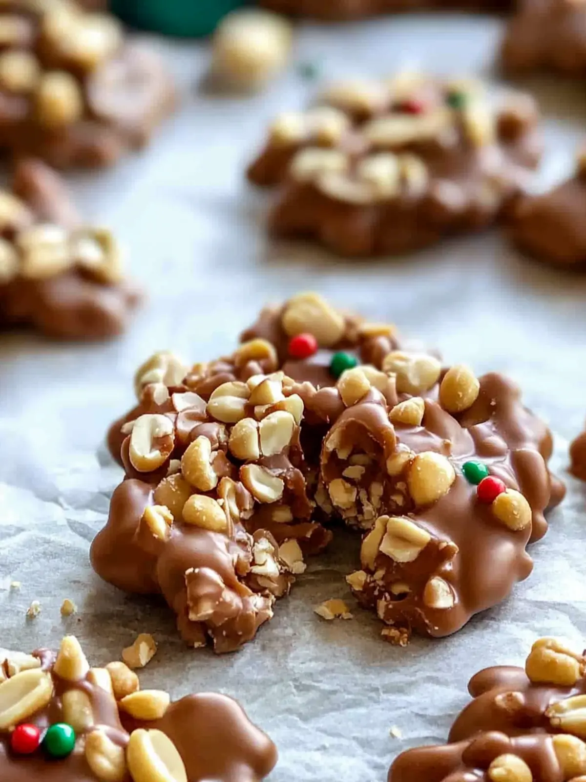 Crockpot Peanut Clusters