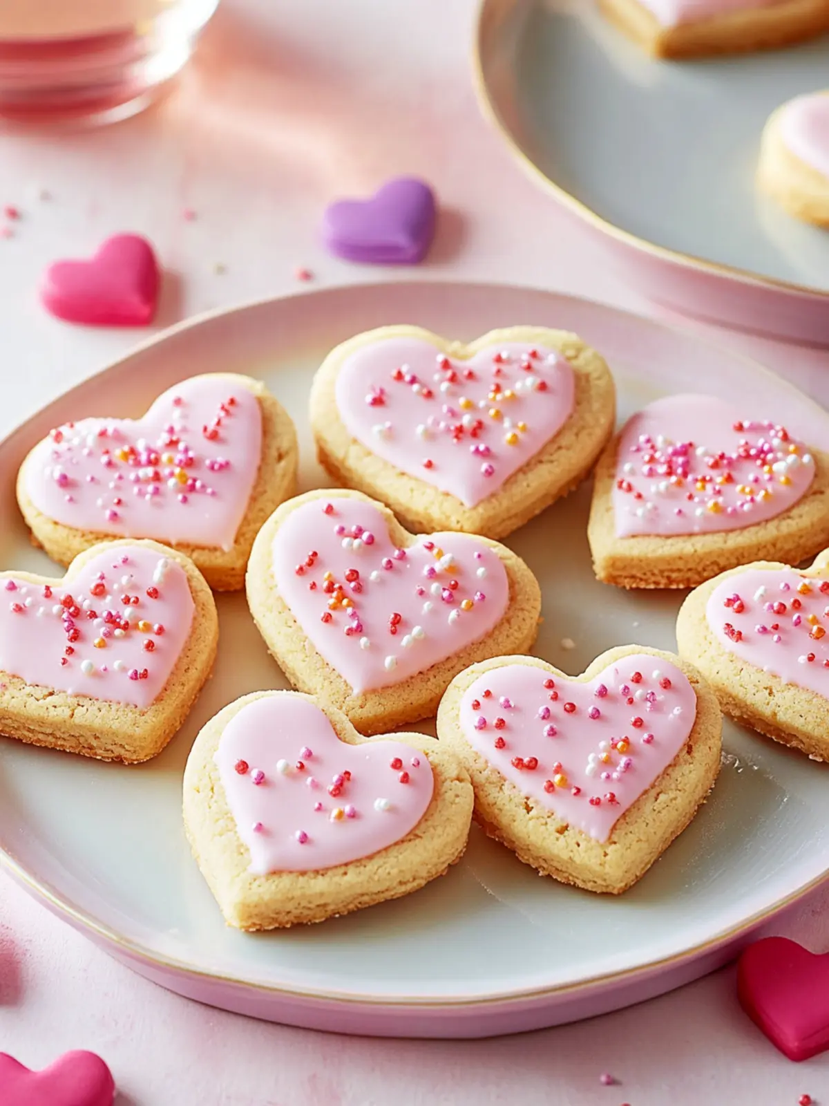 Heart Cookies- Sweet Valentine's day snack