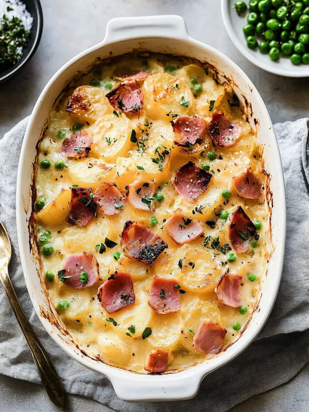 Scalloped Potatoes and Ham