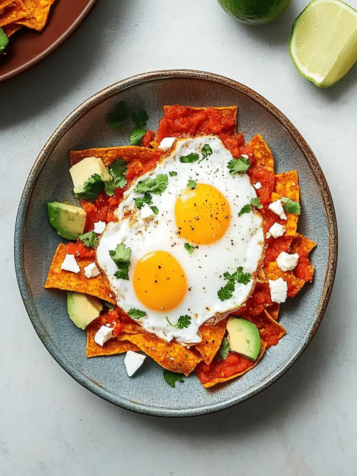 Chilaquiles Rojas With Fried Eggs: A Mexican Morning Delight 4 Chilaquiles Rojas With Fried Eggs