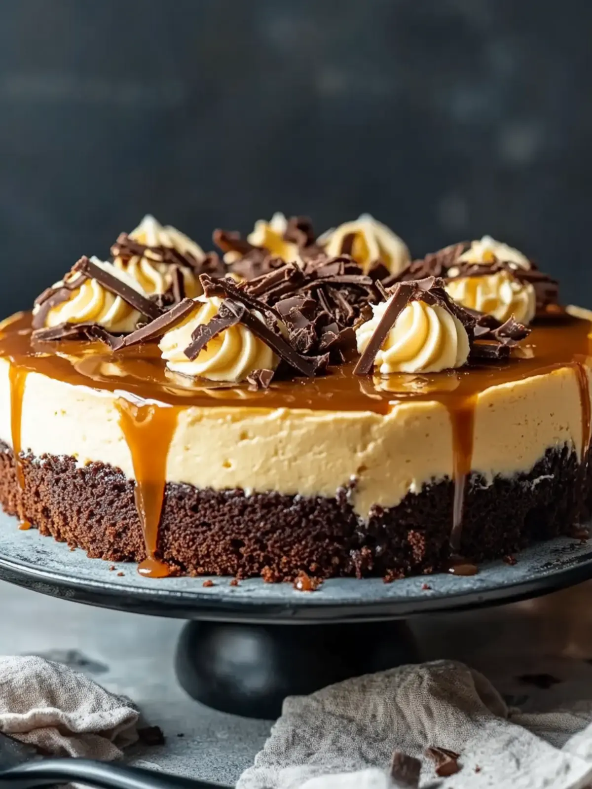 Caramel Brownie Cheesecake: A Dreamy Dessert You'll Love 2 Caramel Brownie Cheesecake: A Dreamy Dessert for Every Occasion