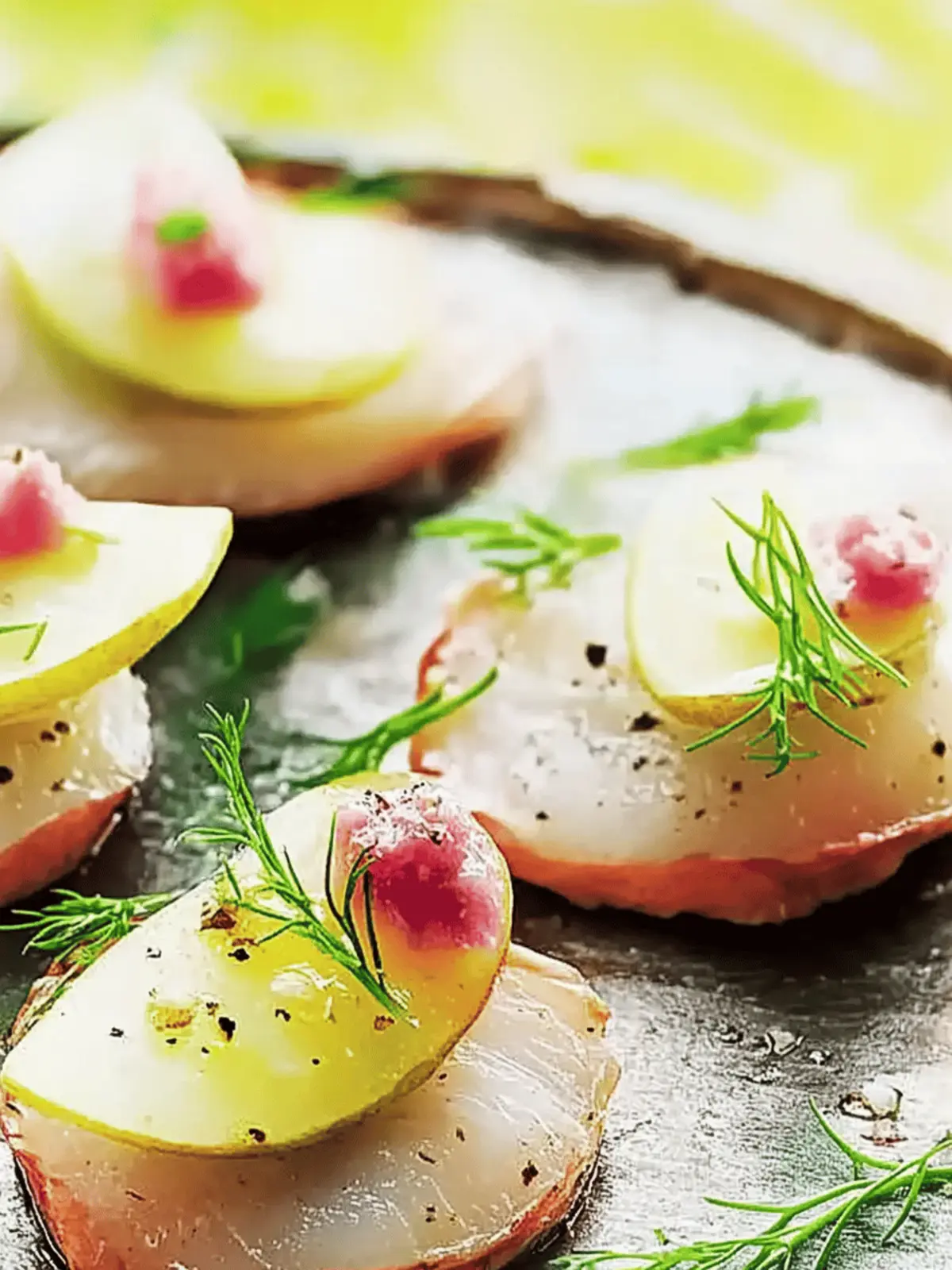 Scandinavian Pickled Herring Bites