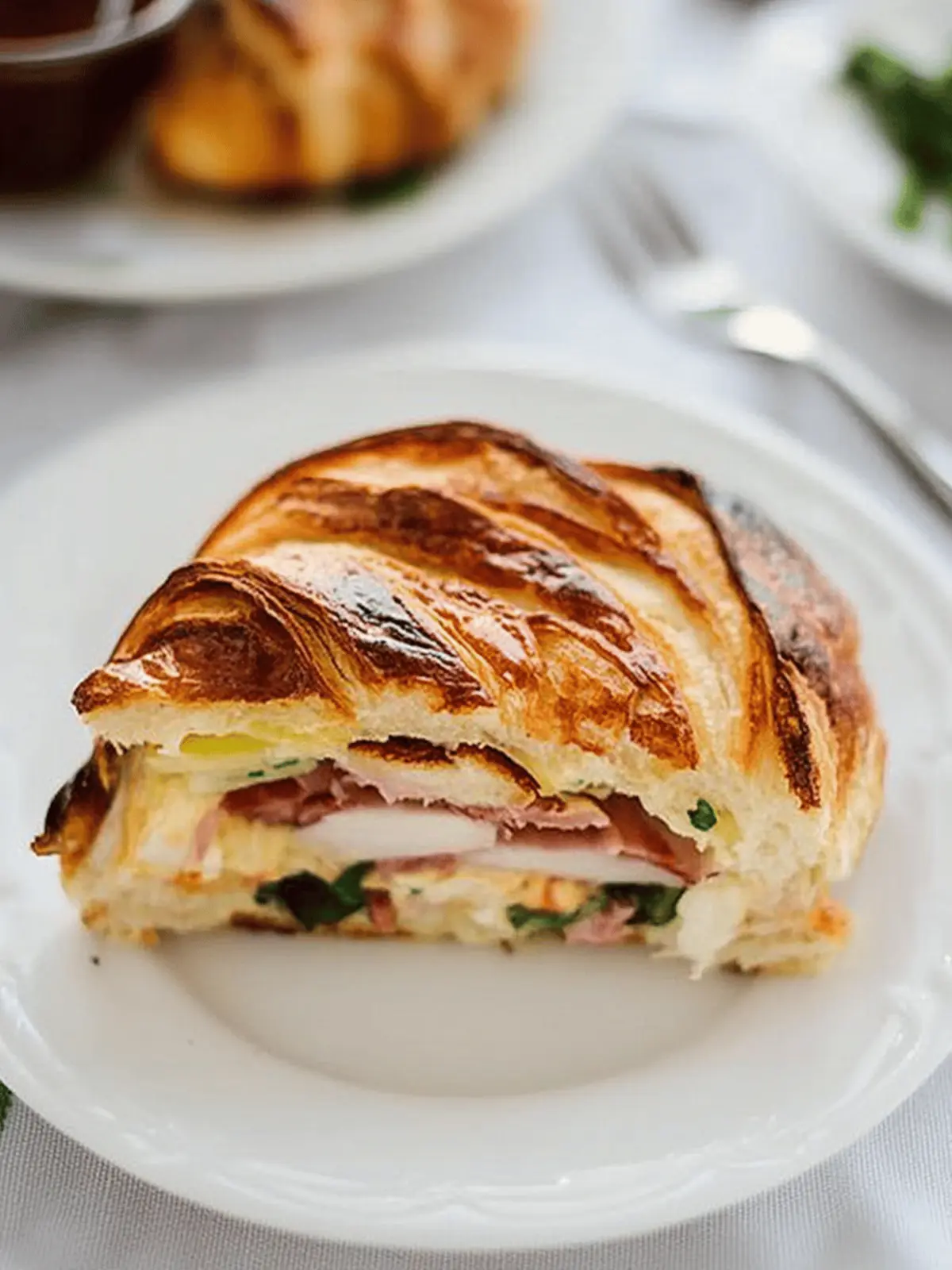 Irresistible Turkey and Brie Croissant Panini Delight 4 Turkey and Brie Croissant Panini
