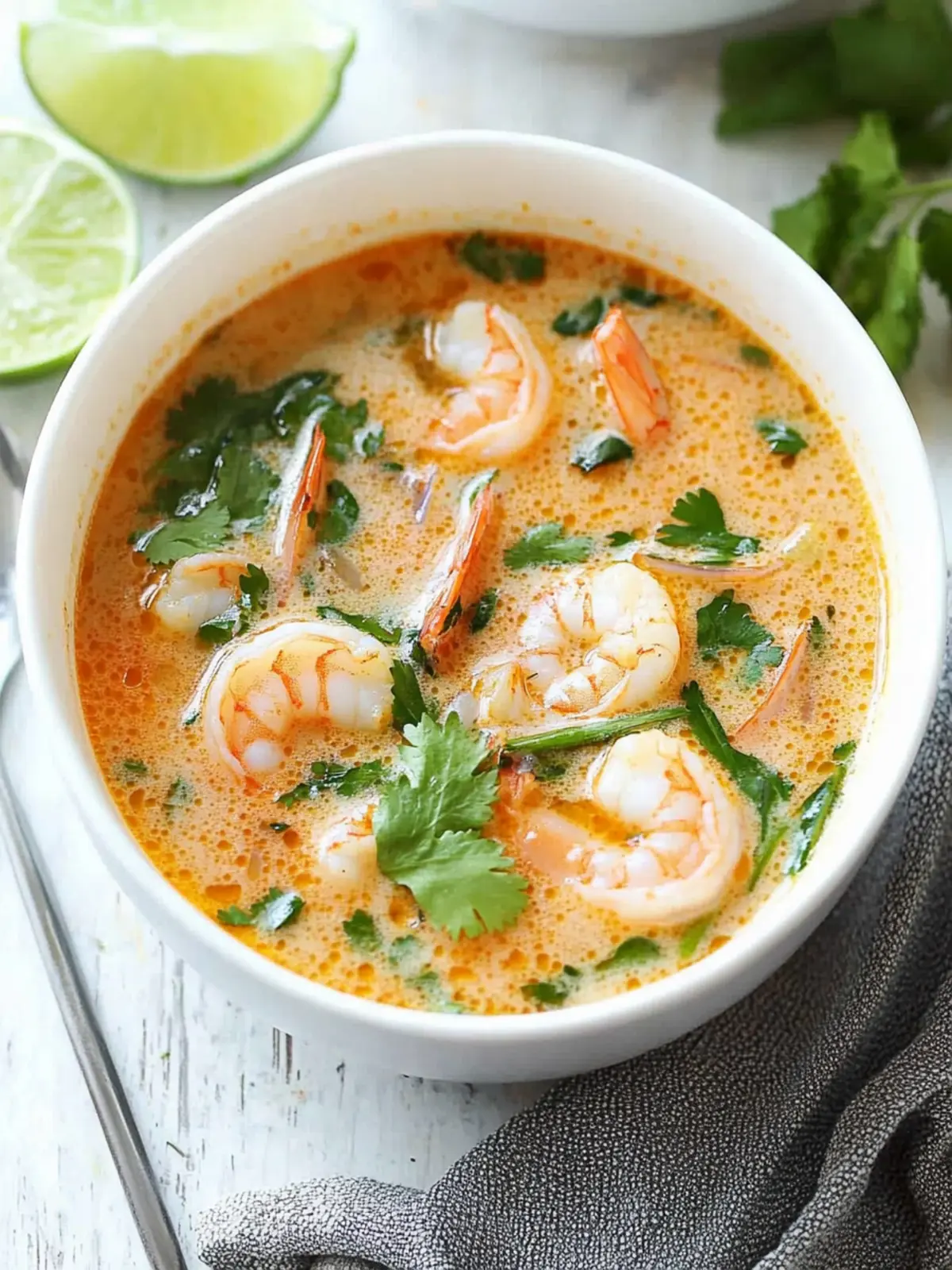 Irresistible Thai Shrimp Soup You'll Love in 30 Minutes! 4 Thai Shrimp Soup