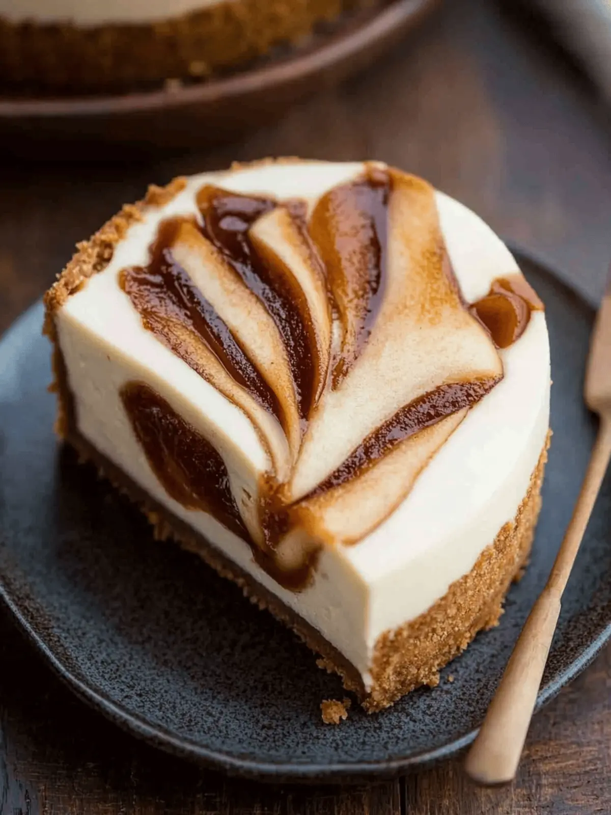 No Bake Apple Butter Cheesecake That Will Wow Your Guests 2 Apple Butter Cheesecake {No Bake}