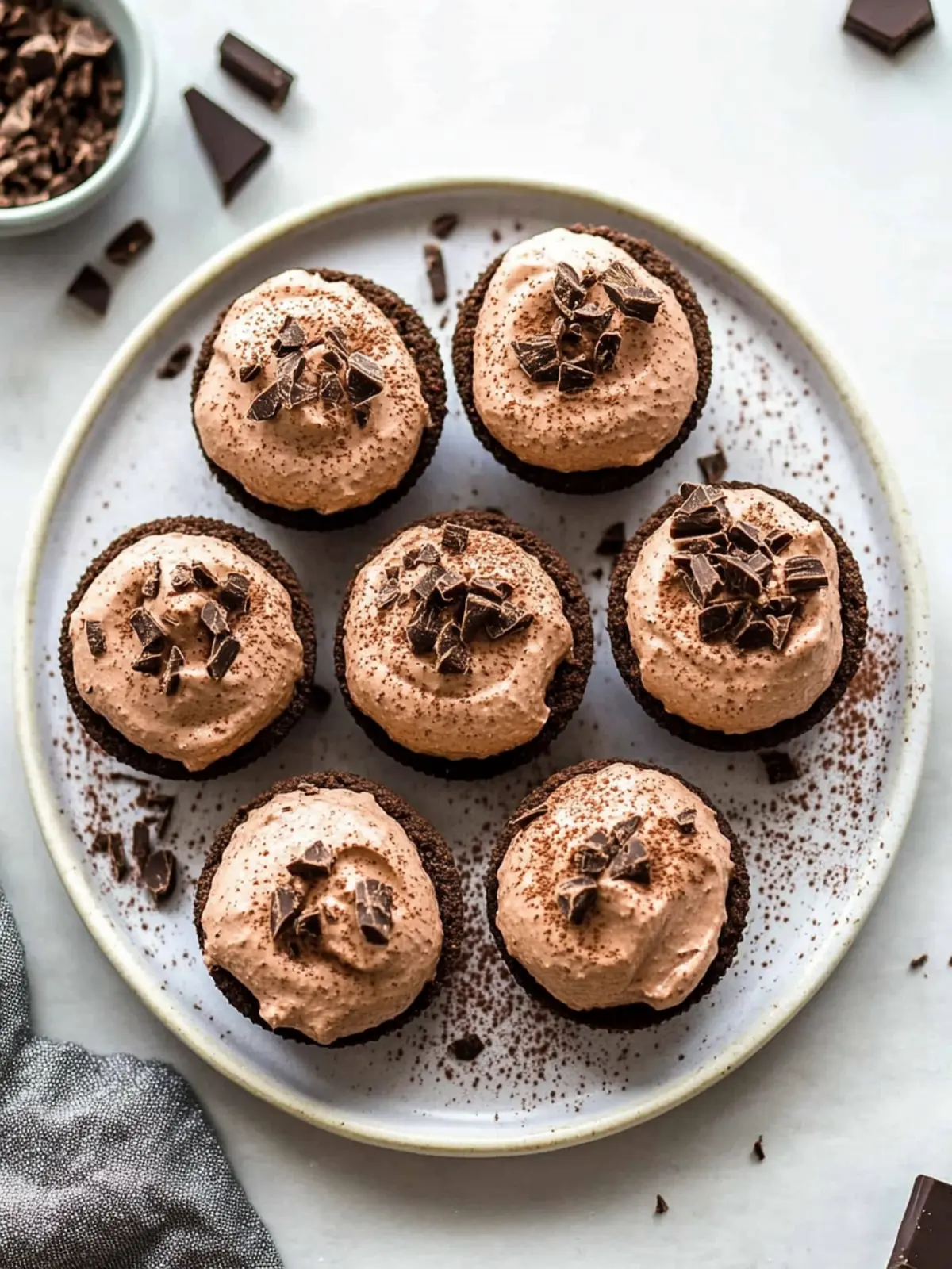 Mint Chocolate Mousse Cups That Will Delight Your Taste Buds 2 Mint Chocolate Mousse Cups