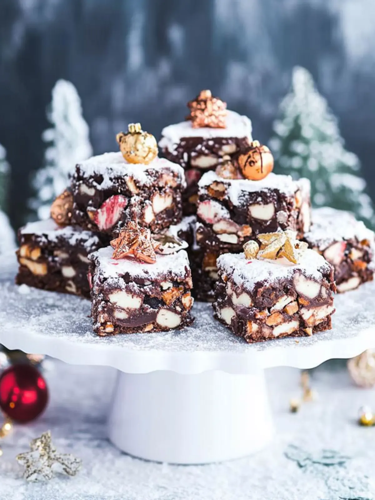 Christmas Rocky Road- holiday baking ideas