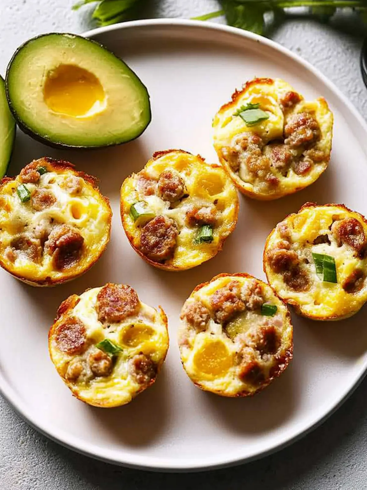 Maple Sausage and Egg Muffins