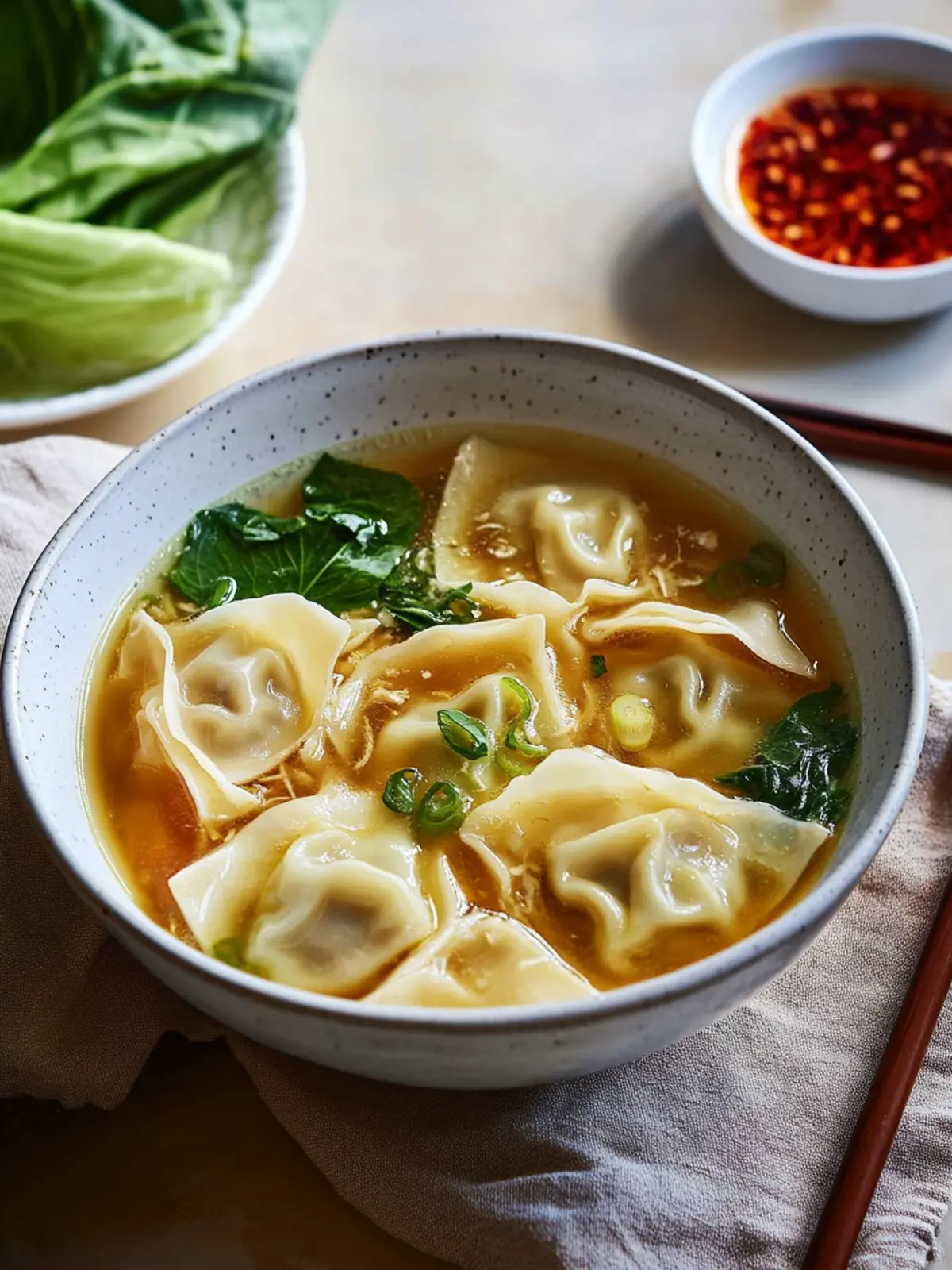 Wonton Soup- New Year prosperity recipes
