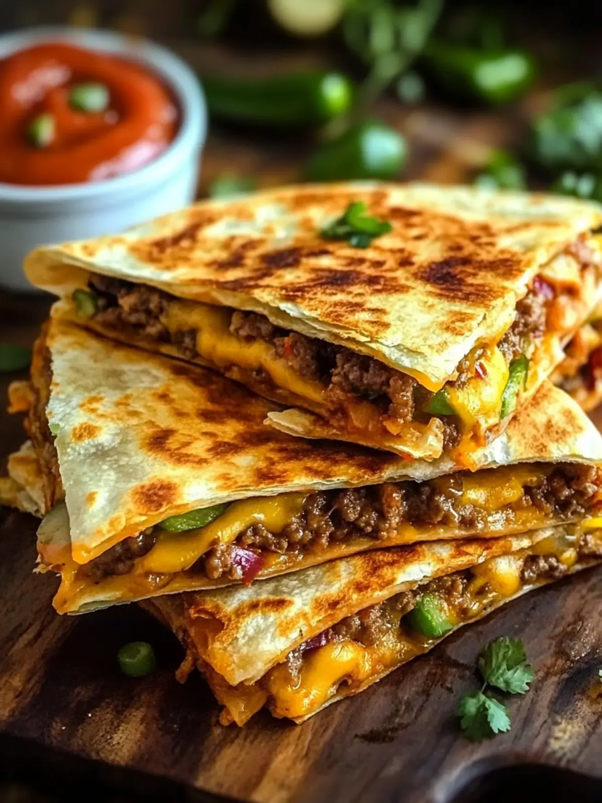 Cheeseburger Quesadillas: Your New Favorite Comfort Meal 4 Cheeseburger Quesadillas