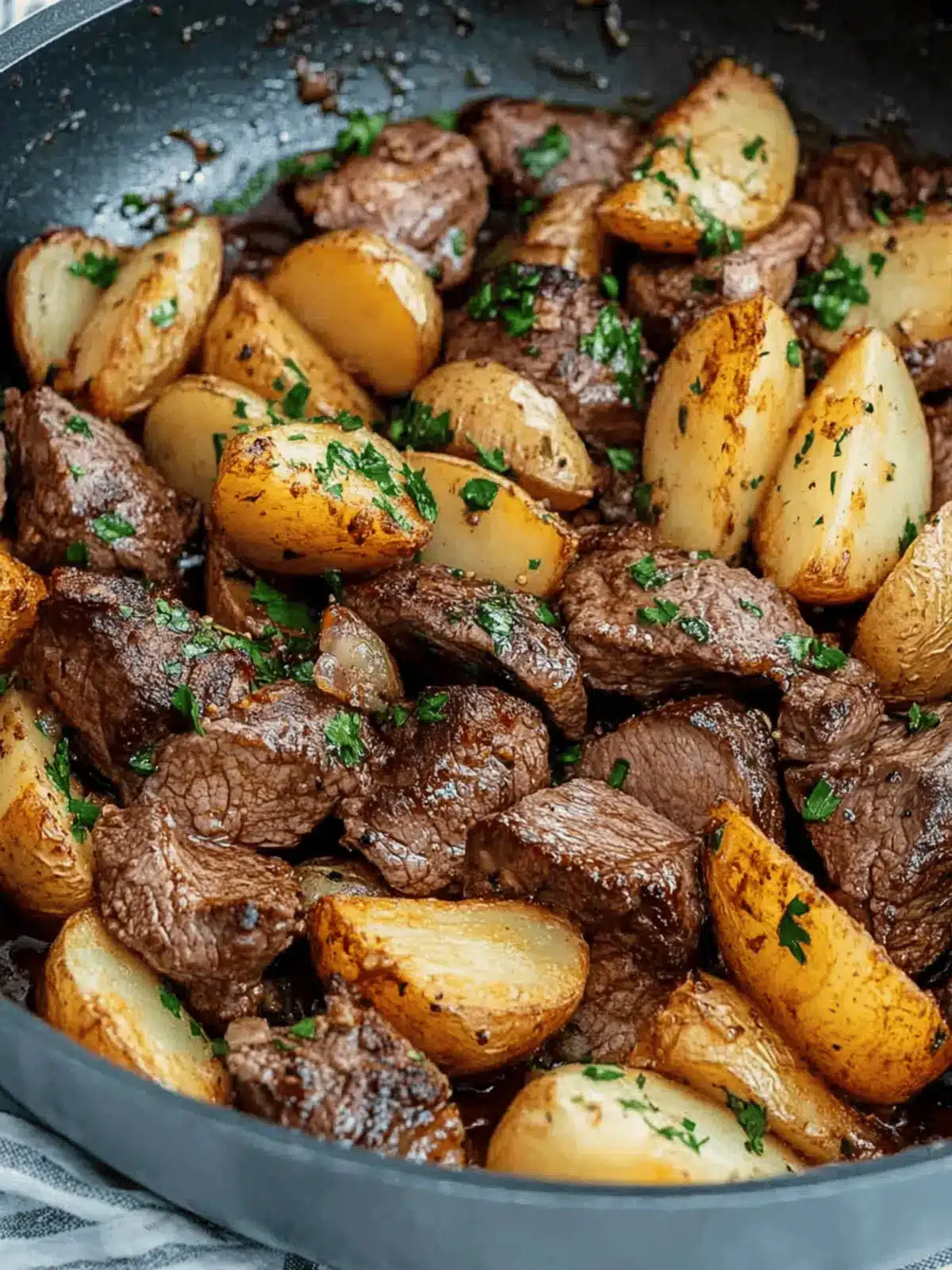 Garlic Butter Steak and Potatoes: Your 30-Minute Dinner Fix 2 Garlic Butter Steak And Potatoes