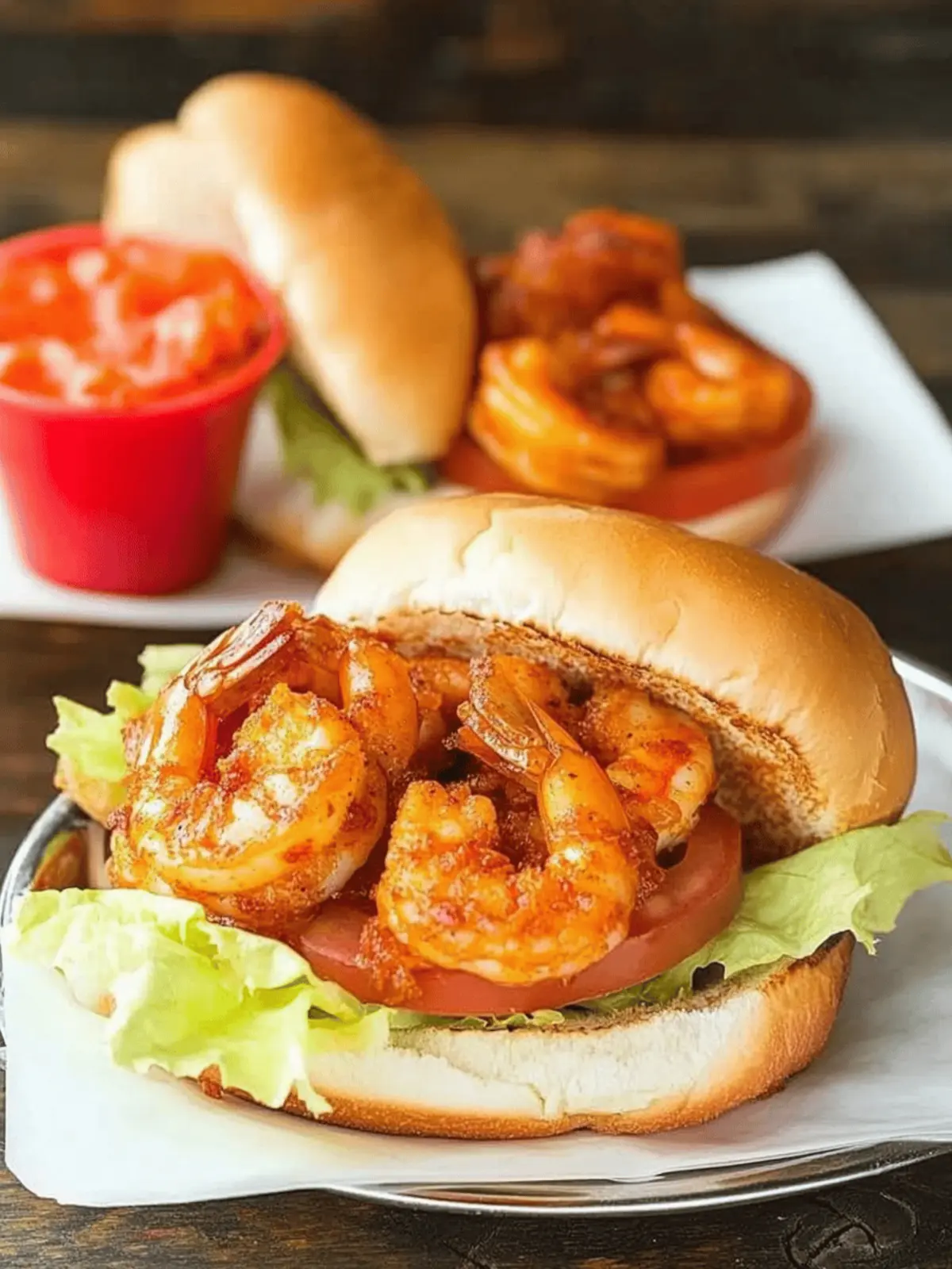 Nashville Hot Shrimp Po' Boy: A Flavor Punch for Your Palate 2 Nashville Hot Shrimp Po Boy
