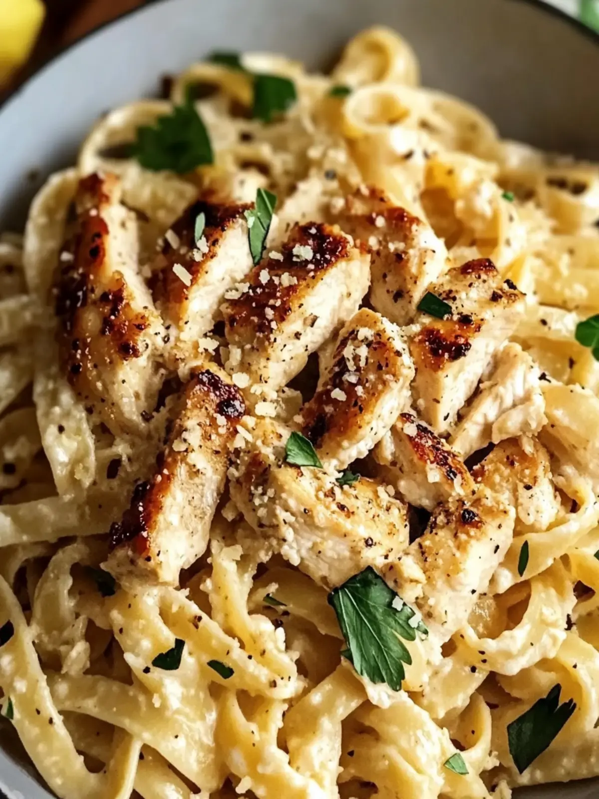 Garlic Parmesan Pasta with Chicken: Comfort in Every Bite 3 Garlic Parmesan Pasta with Chicken