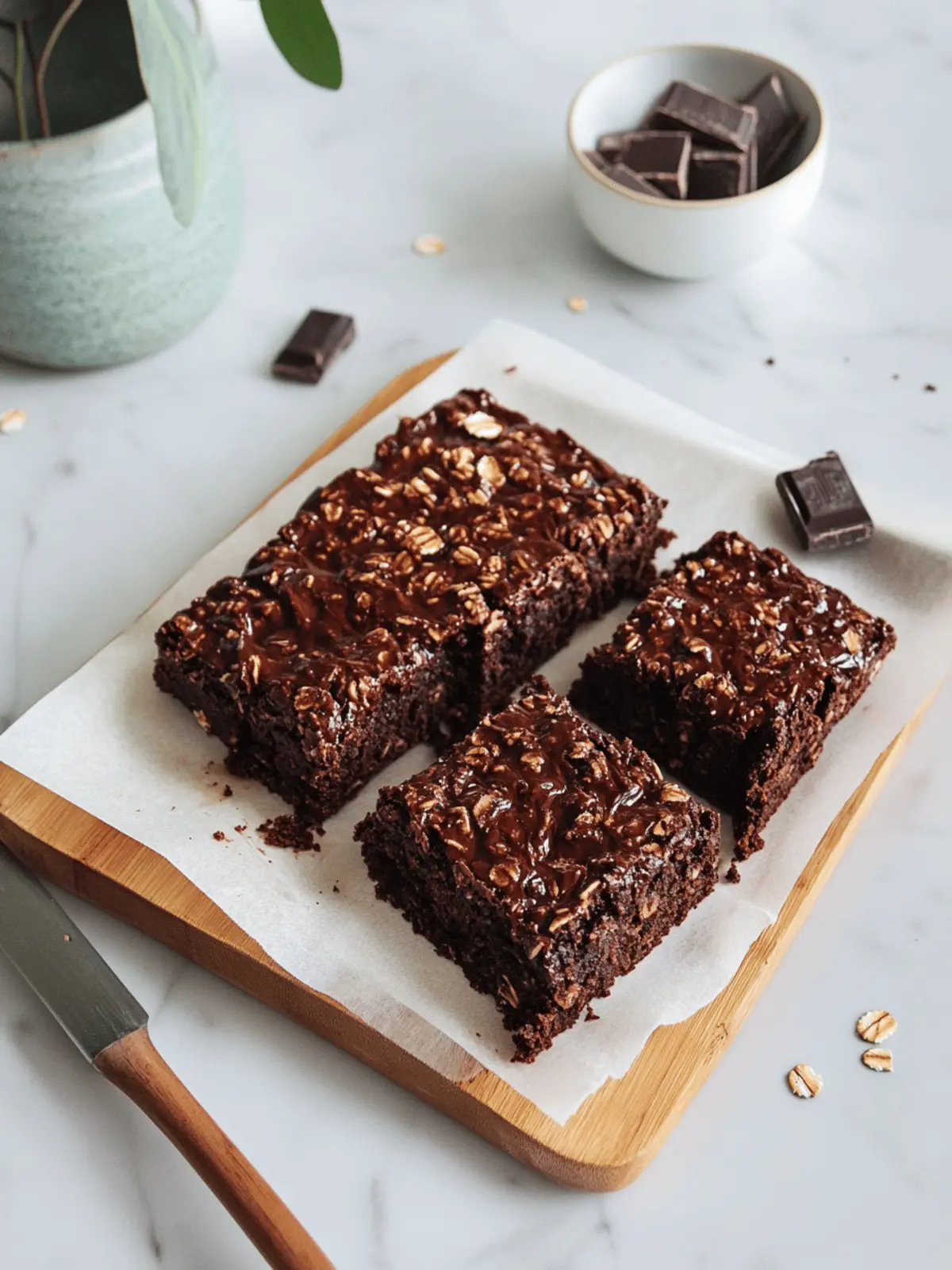 Baked Chocolate Oatmeal Bars for Guilt-Free Snacking Bliss 3 Baked Chocolate Oatmeal Bars