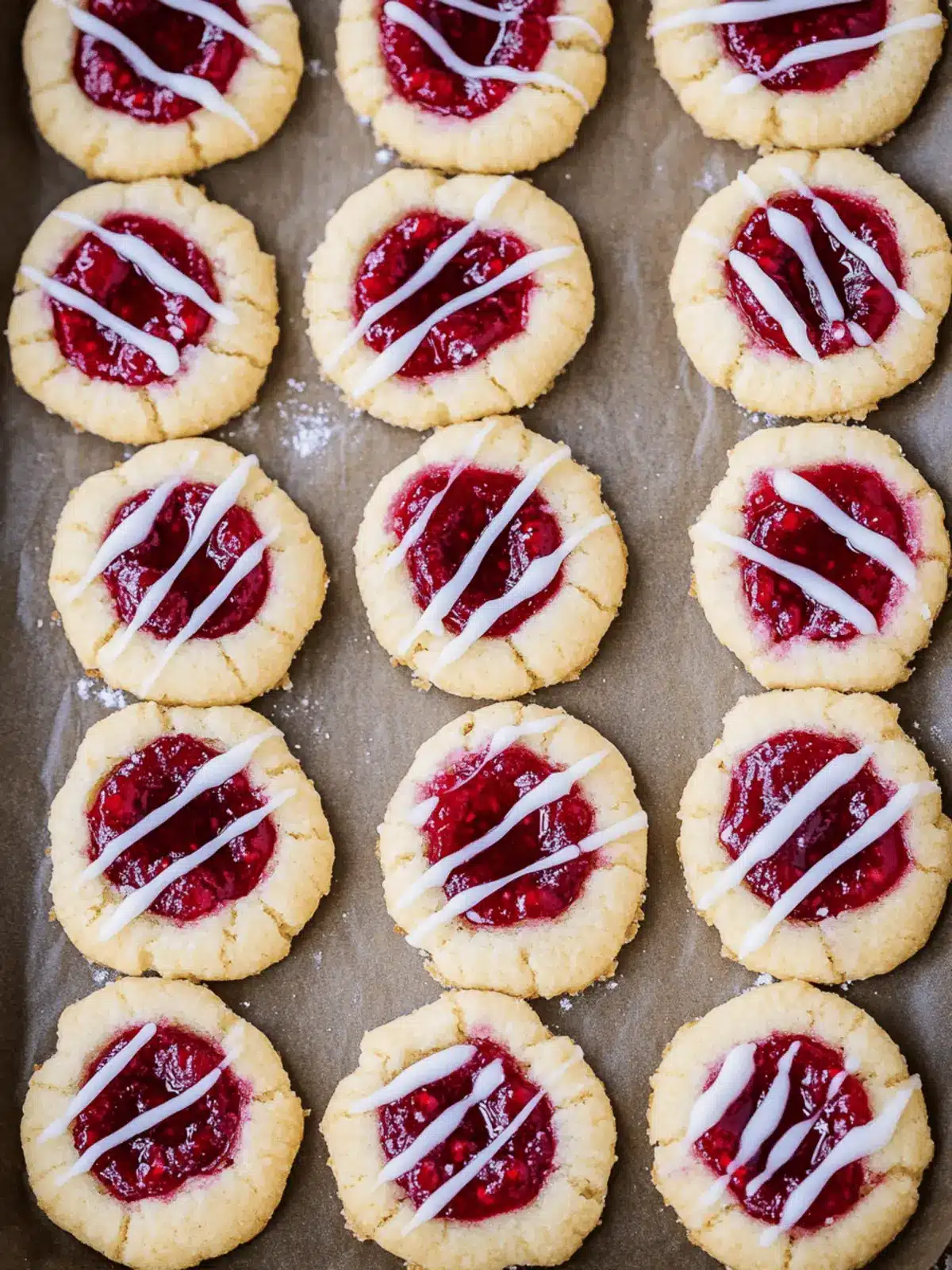 Irresistible Thumbprint Cookies Raspberry Almond Shortbread Delight 2 Thumbprint Cookies {Raspberry Almond Shortbread}