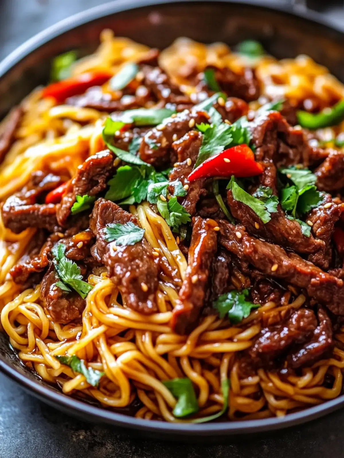 Savory Sticky Beef Noodles for a Cozy Weeknight Feast 2 Sticky Beef Noodles