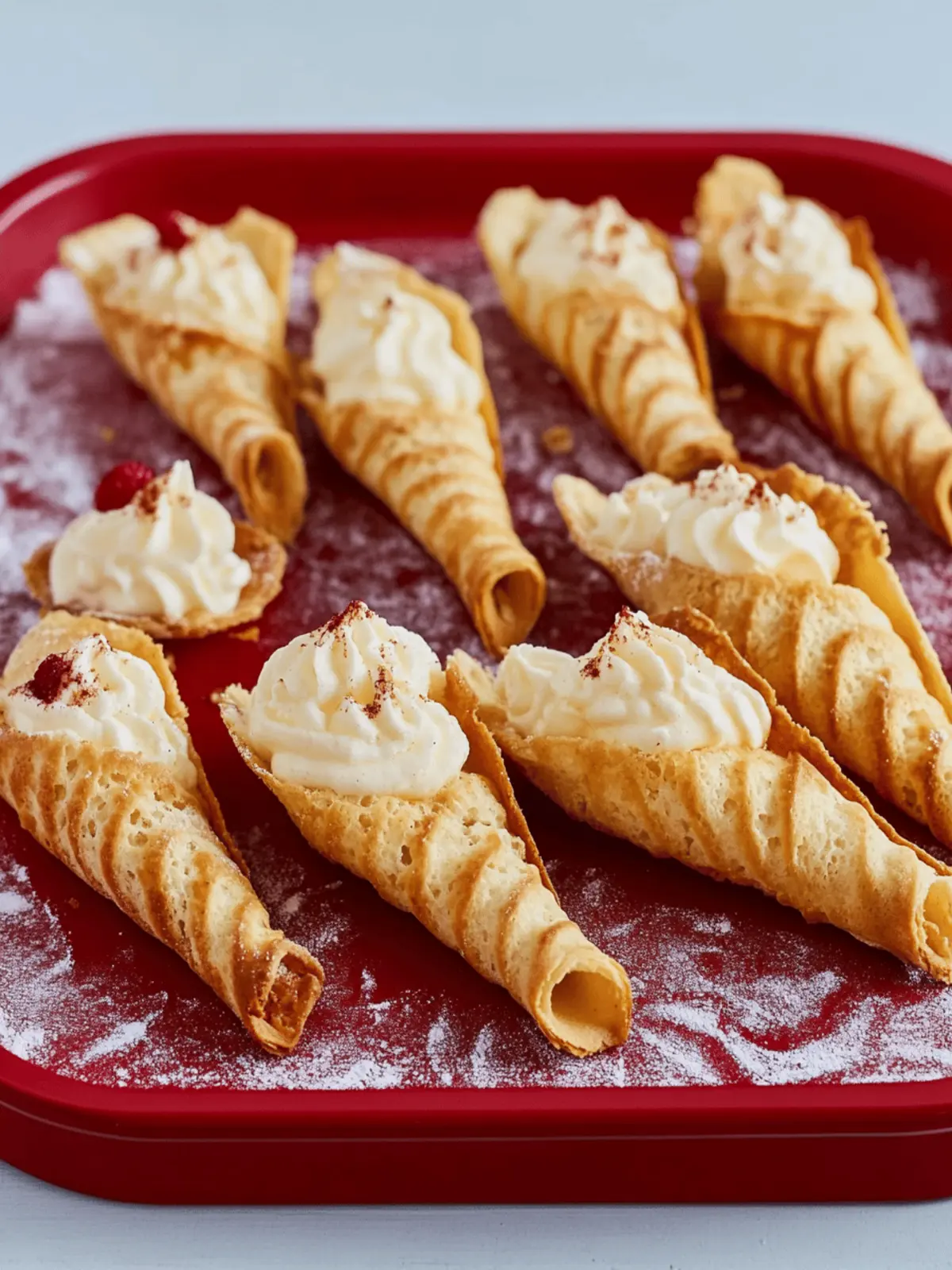 Delicious Norwegian Krumkake: A Sweet Cone Treat to Impress 2 Norwegian Krumkake