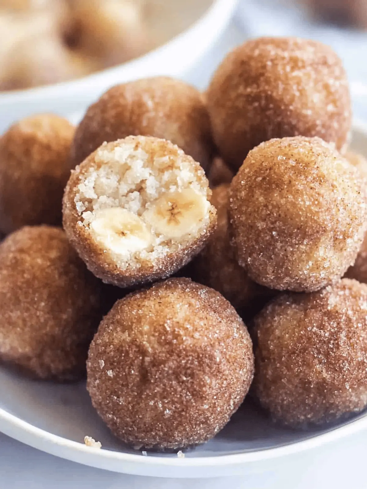 Banana Maple Munchkins: Irresistibly Soft Donut Holes 4 Banana Maple Munchkins