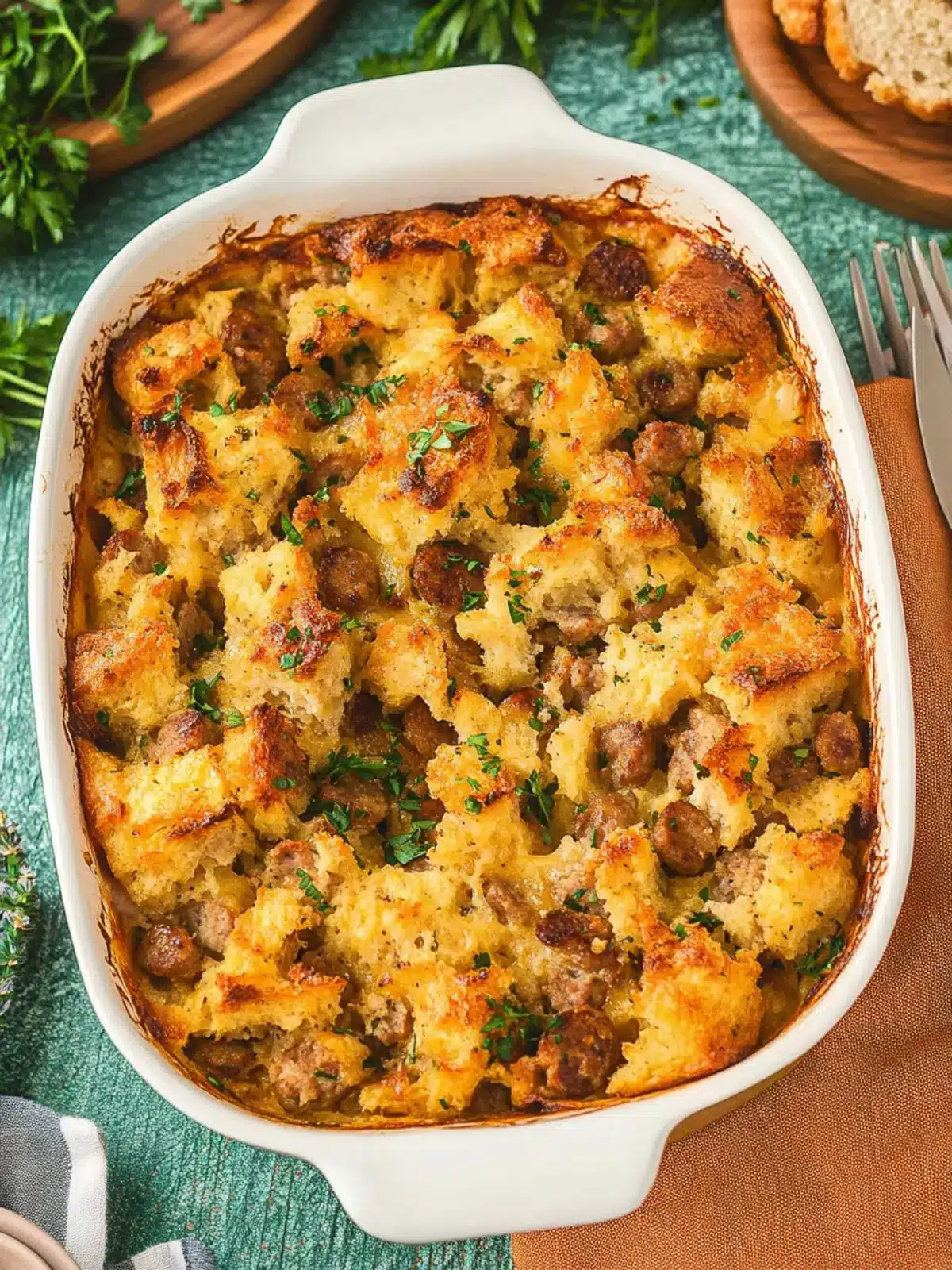 Sausage Breakfast Strata