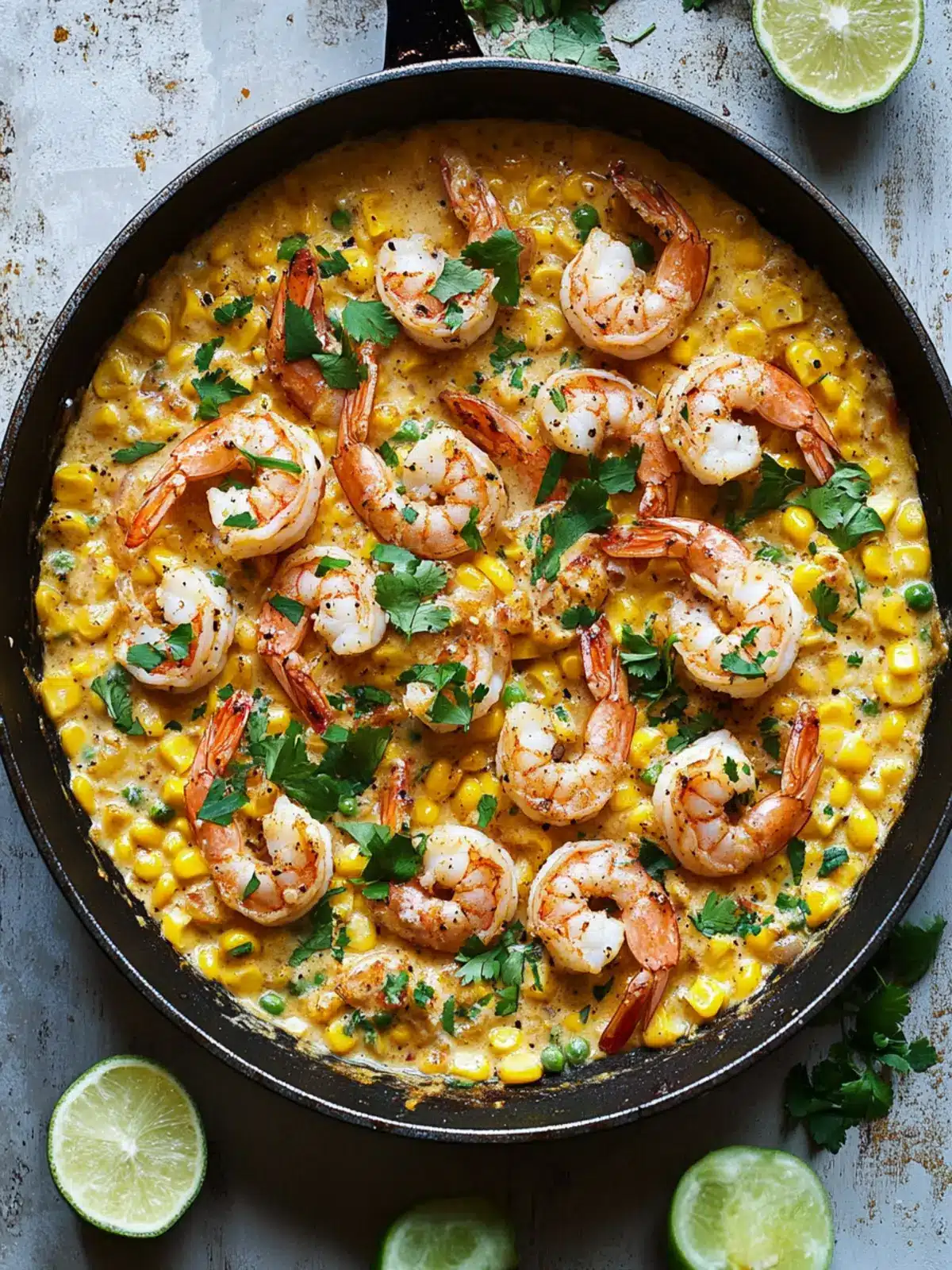 Shrimp and Creamed Corn (30 Minutes, One-Pan)