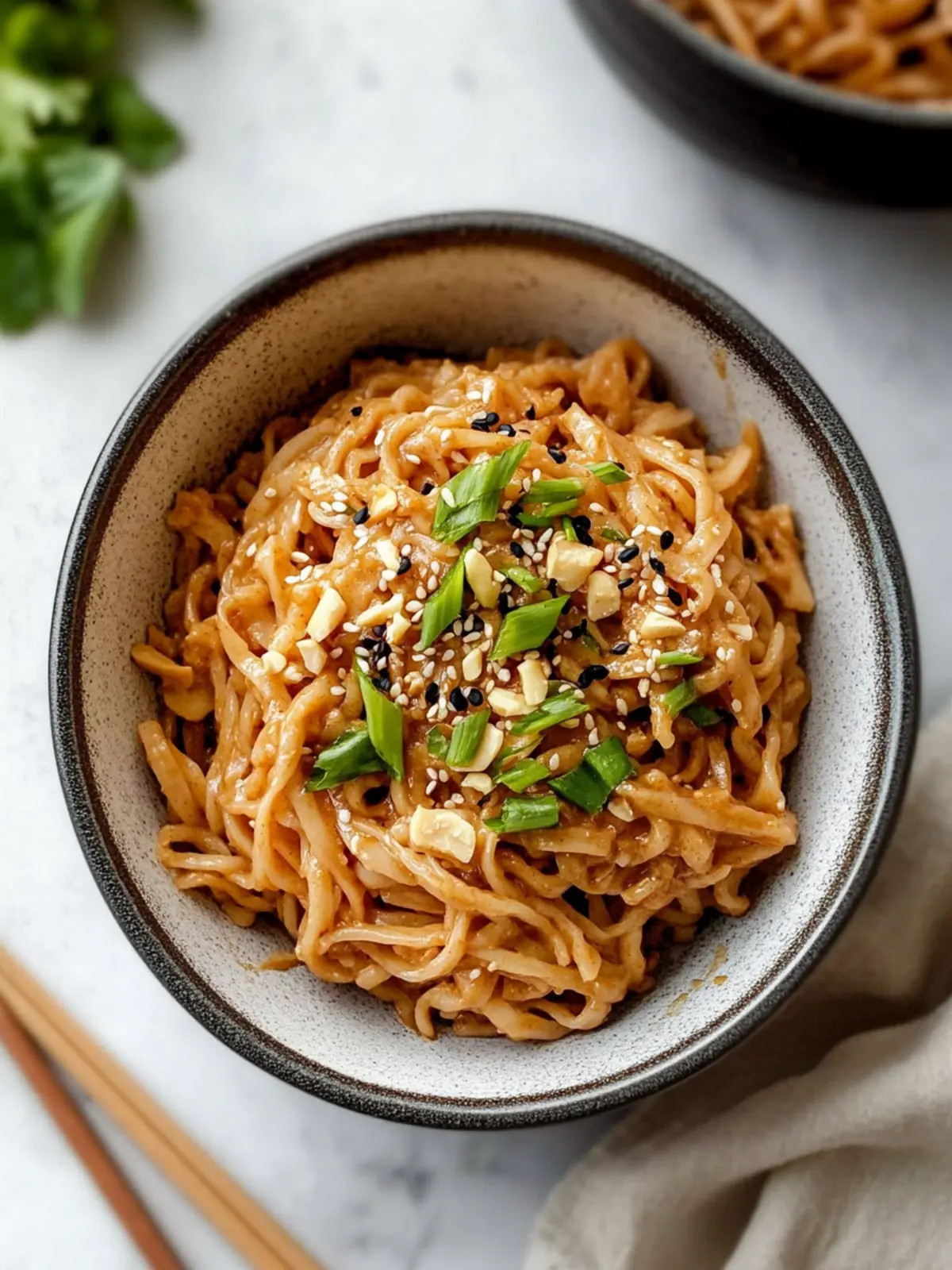Spicy Peanut Butter Noodles