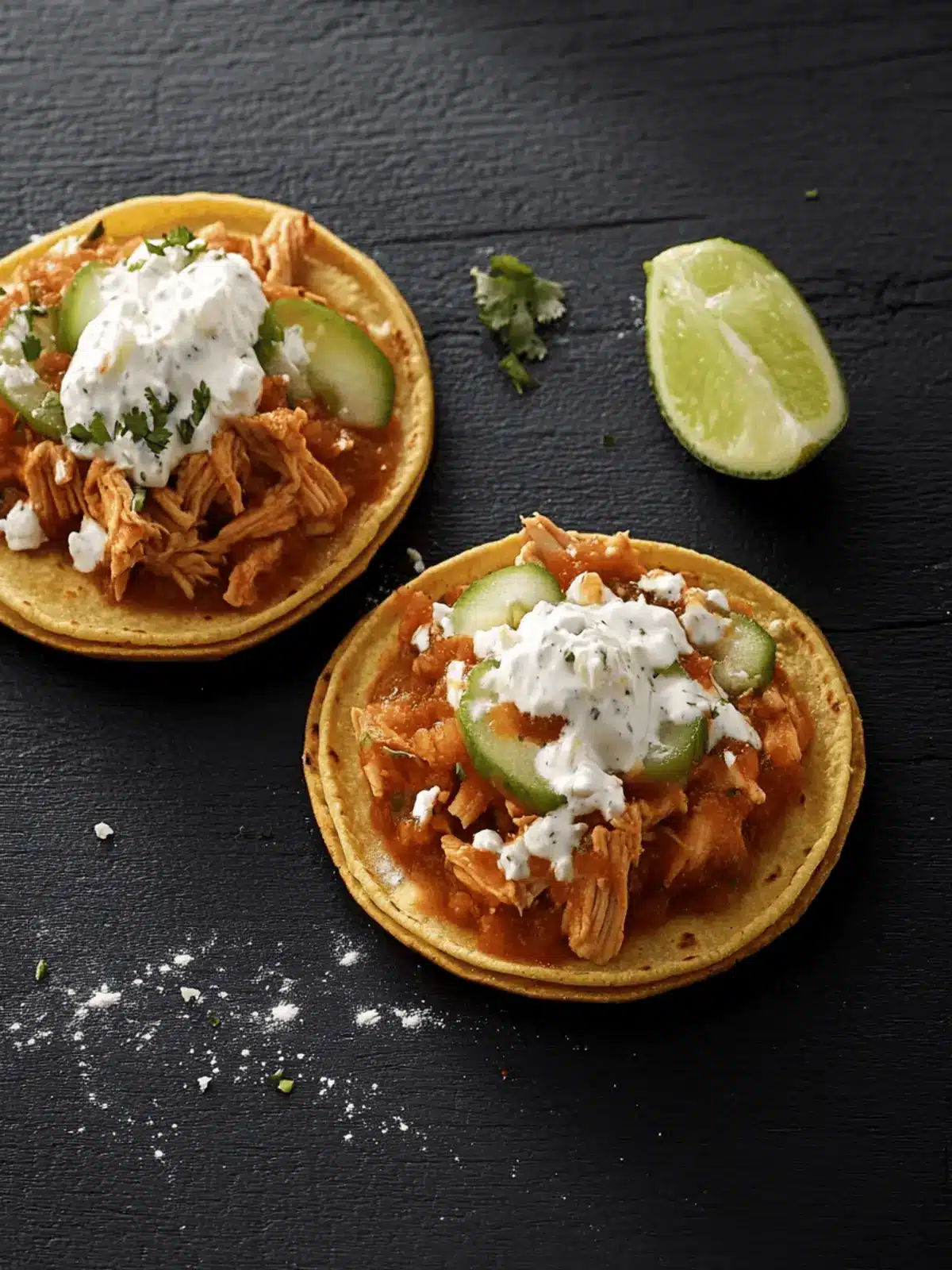 Savor Irresistible Chicken Tinga Sopes for Flavorful Moments 2 Chicken Tinga Sopes