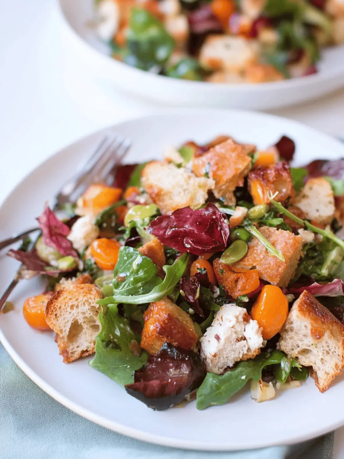Hearty Fall Panzanella Salad with Roasted Veggies Delight 4 Fall Panzanella Salad