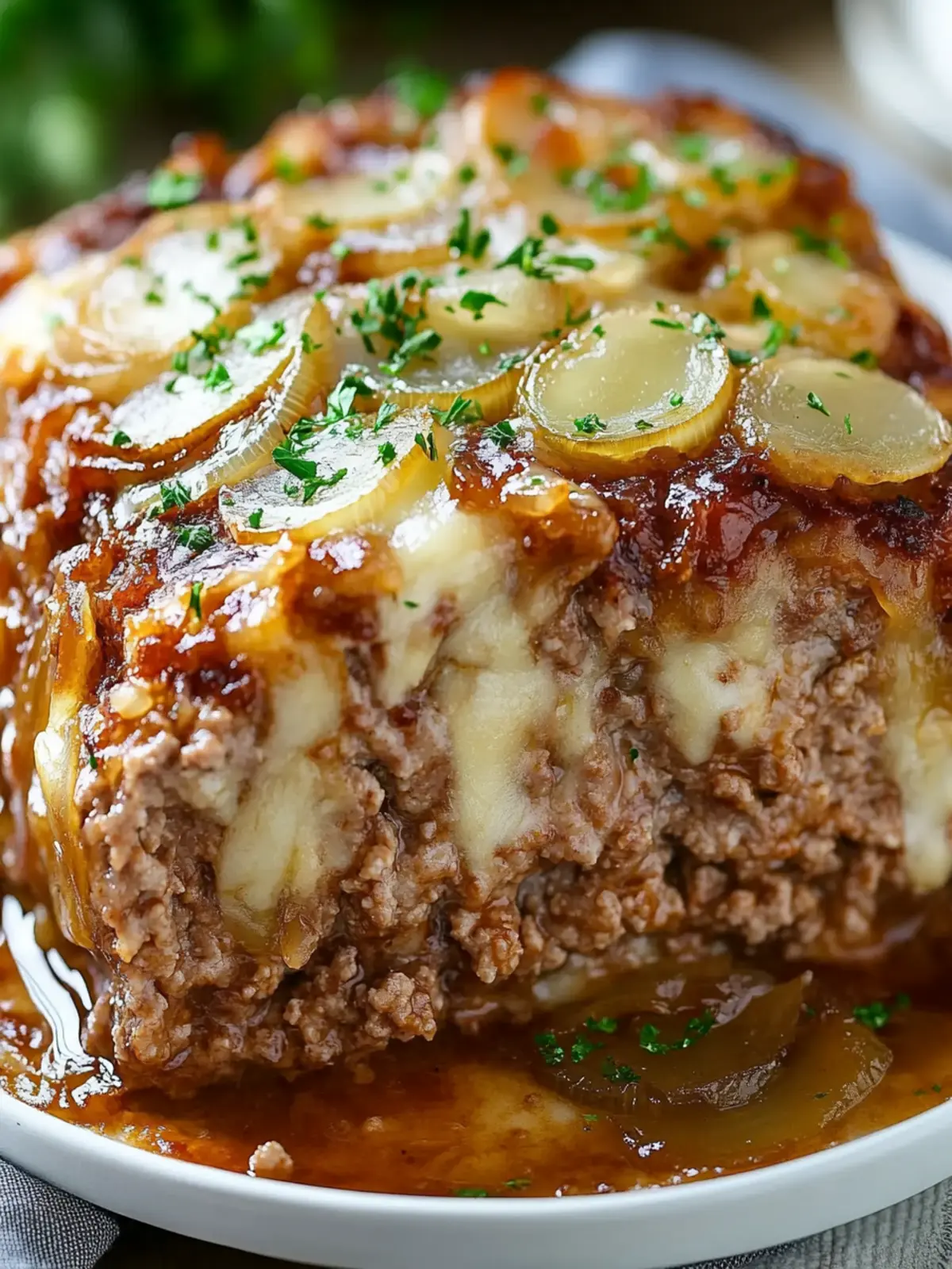 French Onion Meatloaf Recipe