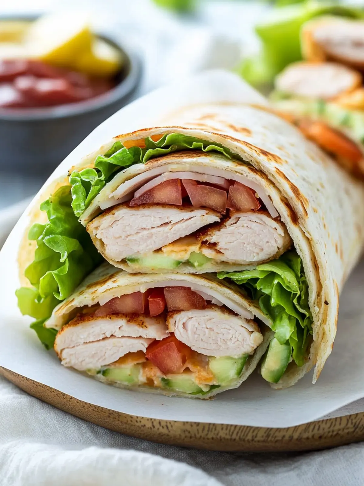 Delicious Turkey Ranch Club Wrap for Easy Lunch Bliss 3 Turkey Ranch Club Wrap