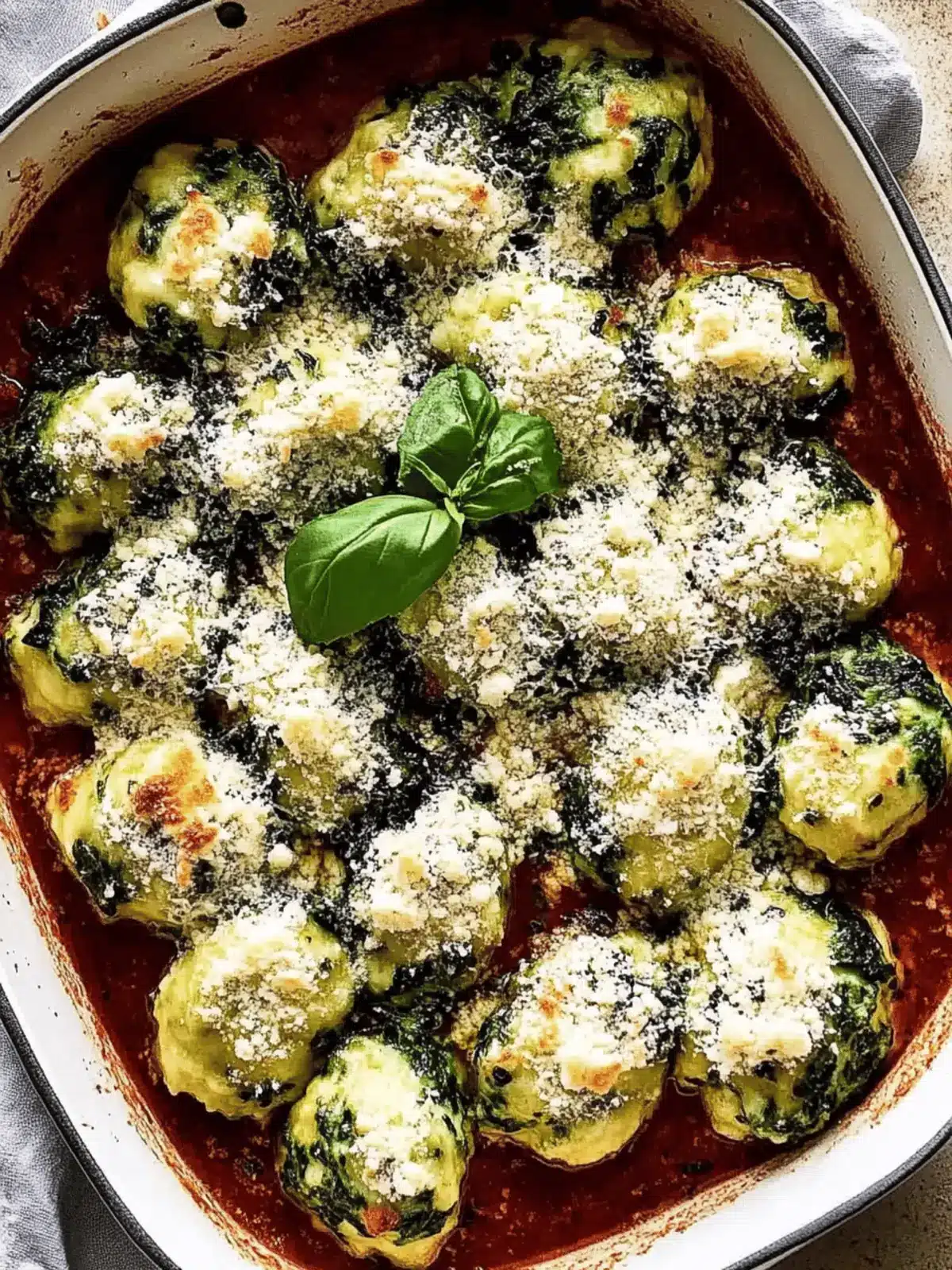 Malfatti Spinach Ricotta Dumplings with Savory Sage Butter 2 Malfatti (Italian spinach ricotta dumplings)