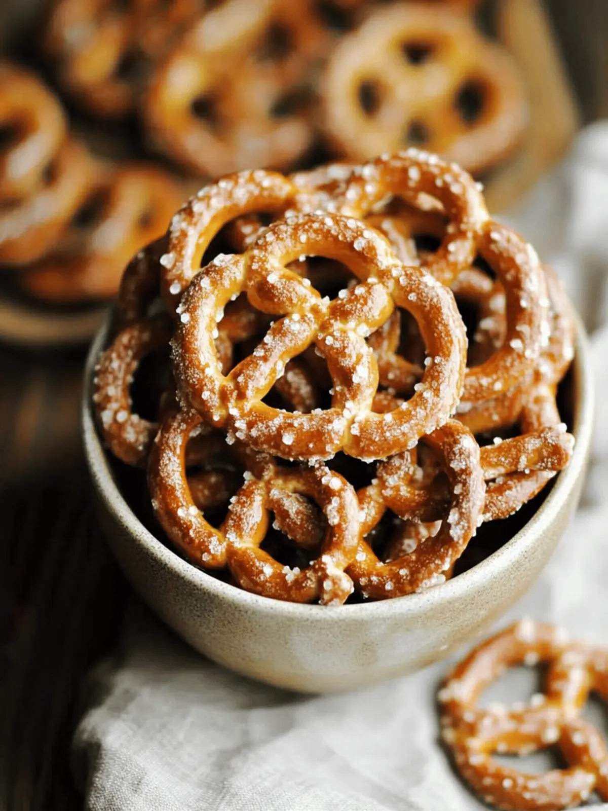 Maple Glazed Pretzels