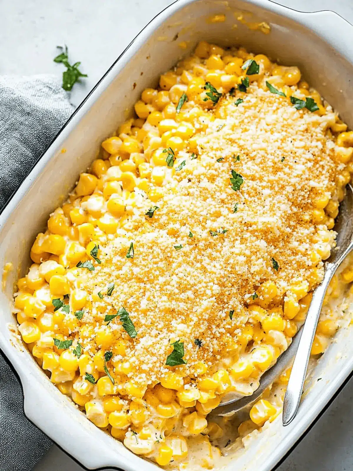 Irresistible Parmesan Creamed Corn That Elevates Any Meal 3 Parmesan Creamed Corn