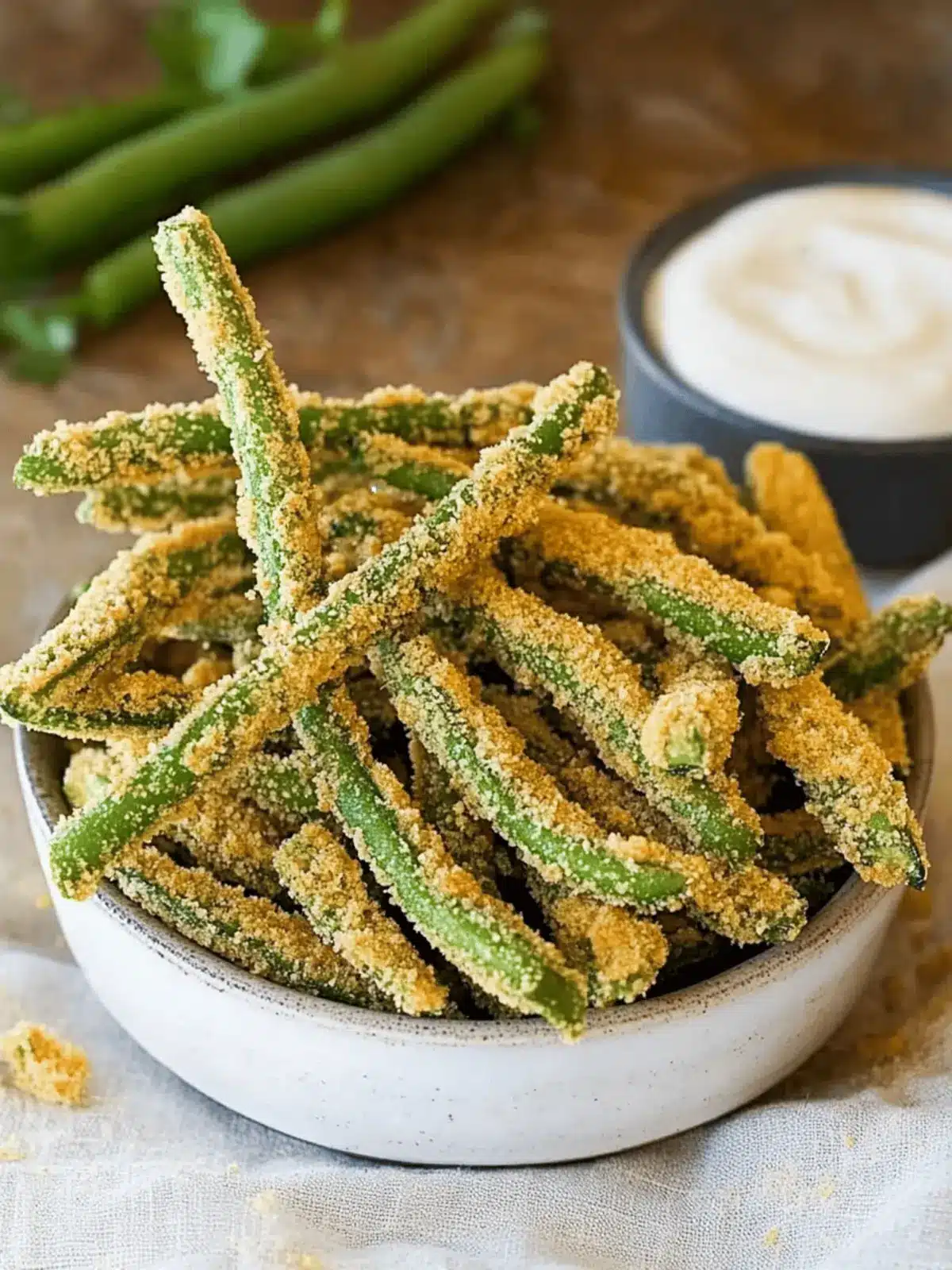 Crispy Green Bean Fries That Will Make You Forget Fast Food 4 Green Bean Fries