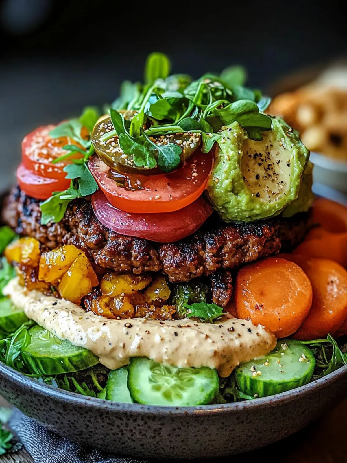 Amazing Burger Bowls for a Healthy and Delicious Meal 4 Amazing Burger Bowls for a Delicious and Light Meal