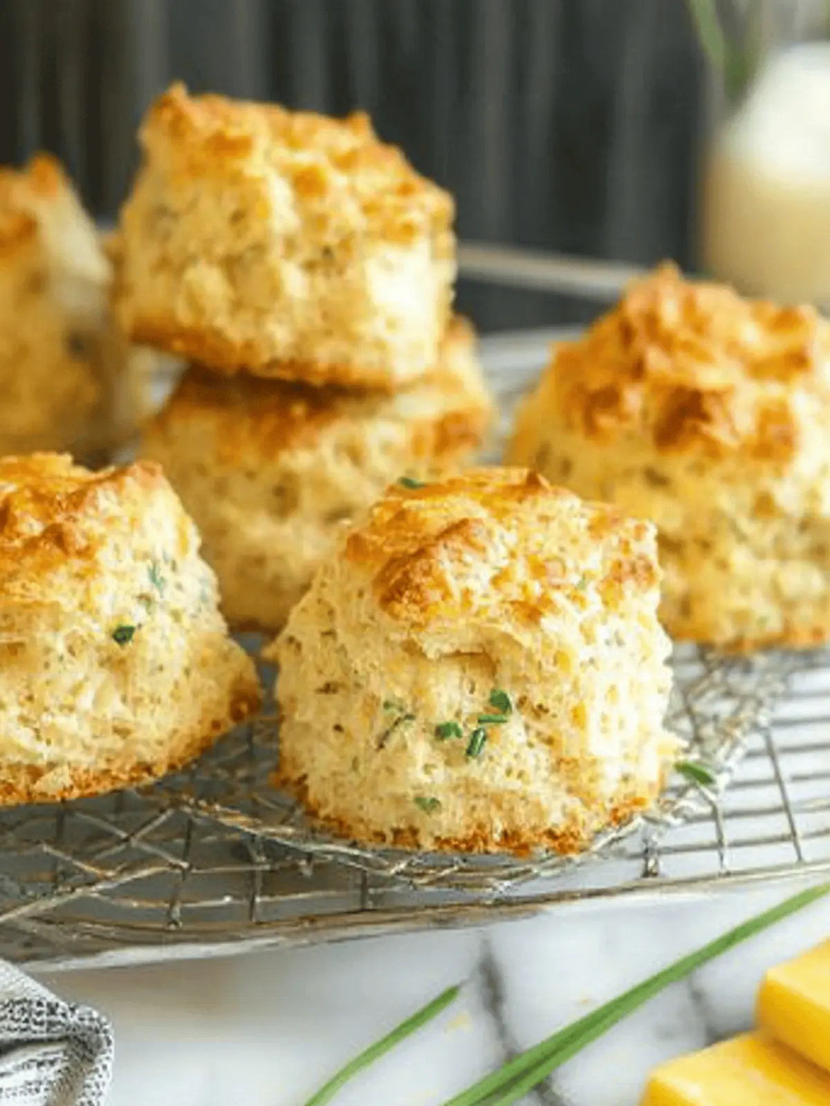 Herb and Cheddar Scones