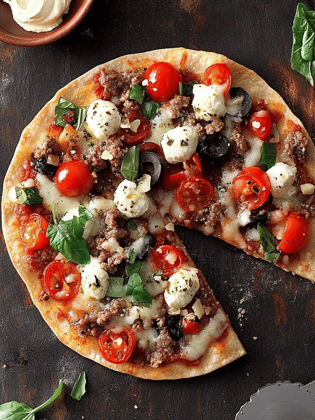 Mini Mediterranean Pizza Bliss for a Quick Homemade Treat 4 Mini Mediterranean Pizza