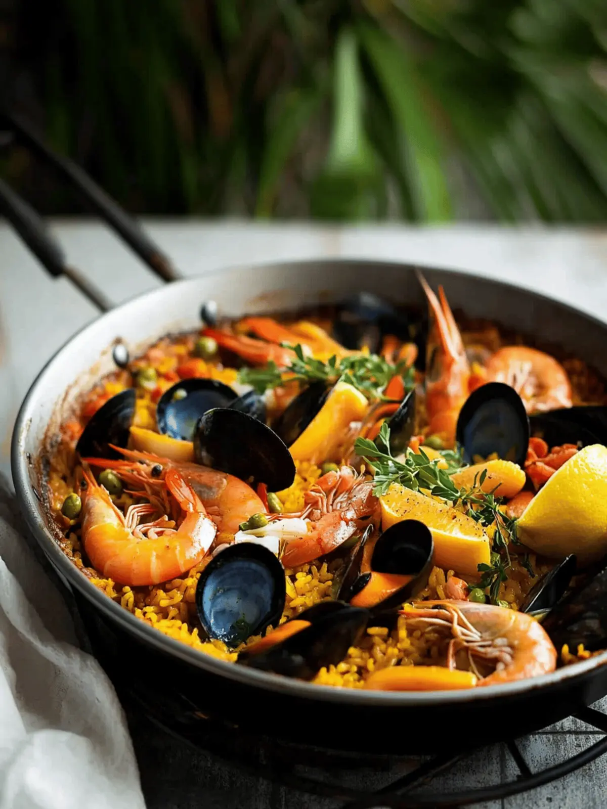 Savory Seafood Paella Valenciana for Memorable Gatherings 4 Seafood Paella Valenciana