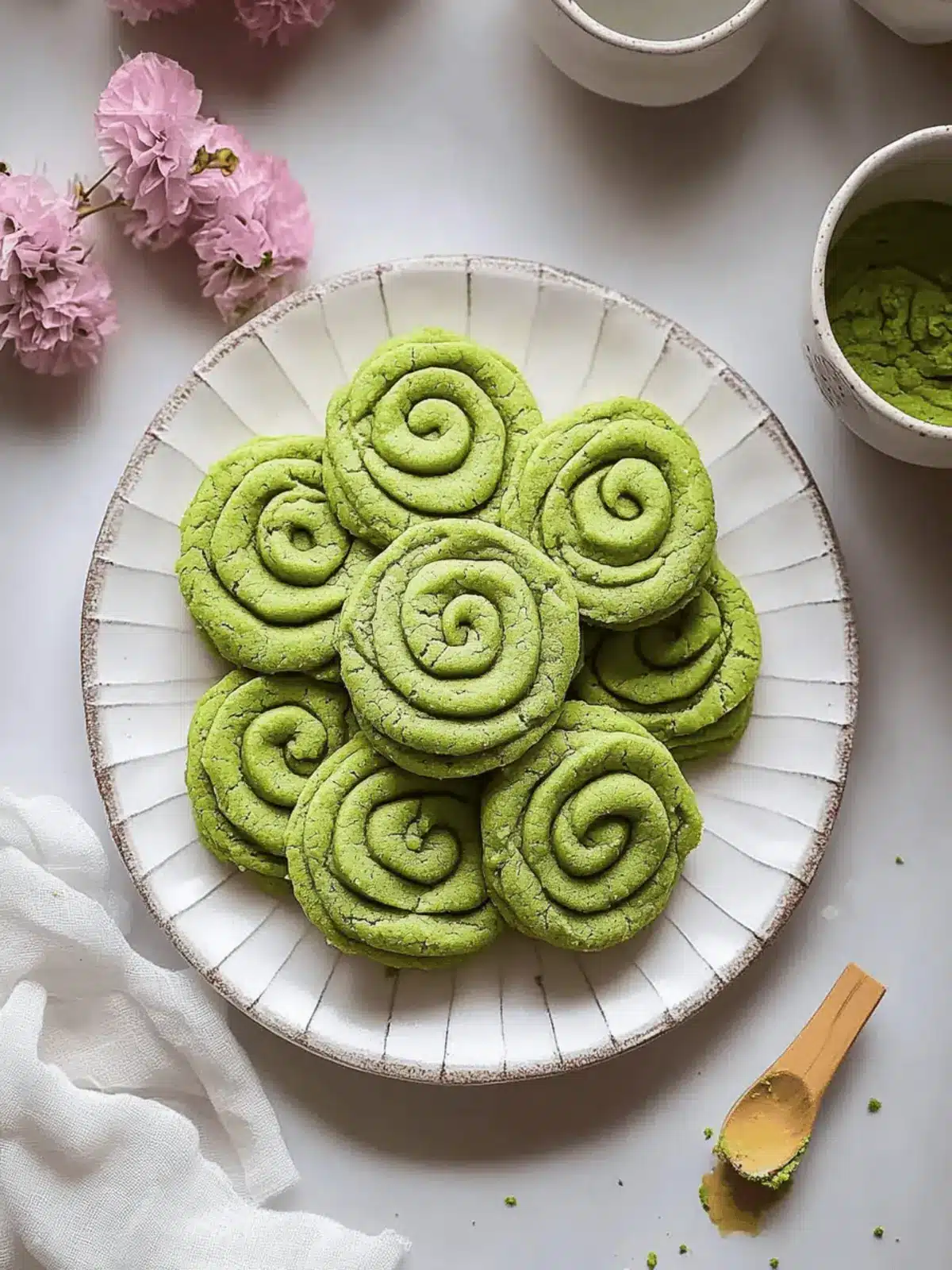 Melt-in-Your-Mouth Matcha Butter Cookies for Sweet Moments 3 Matcha Butter Cookies