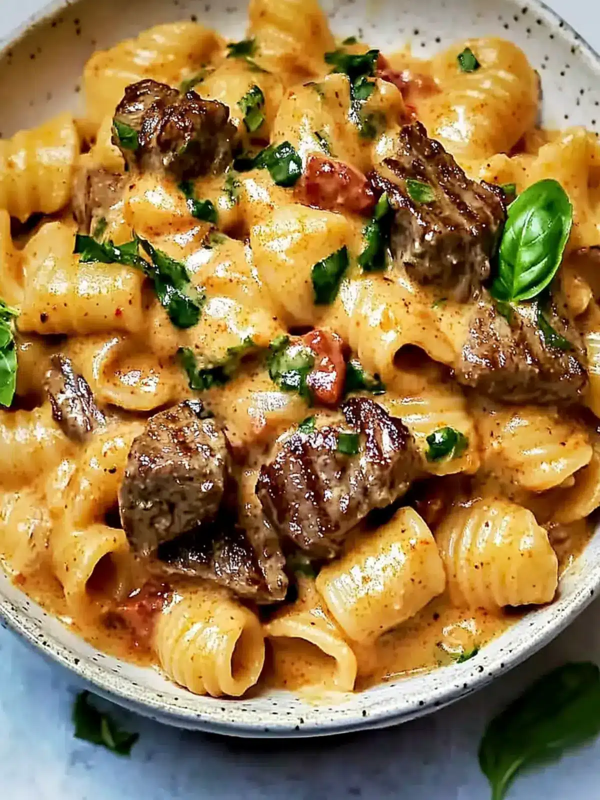 Creamy Paprika Steak Shells Rich and Smoky Comfort in a Bowl