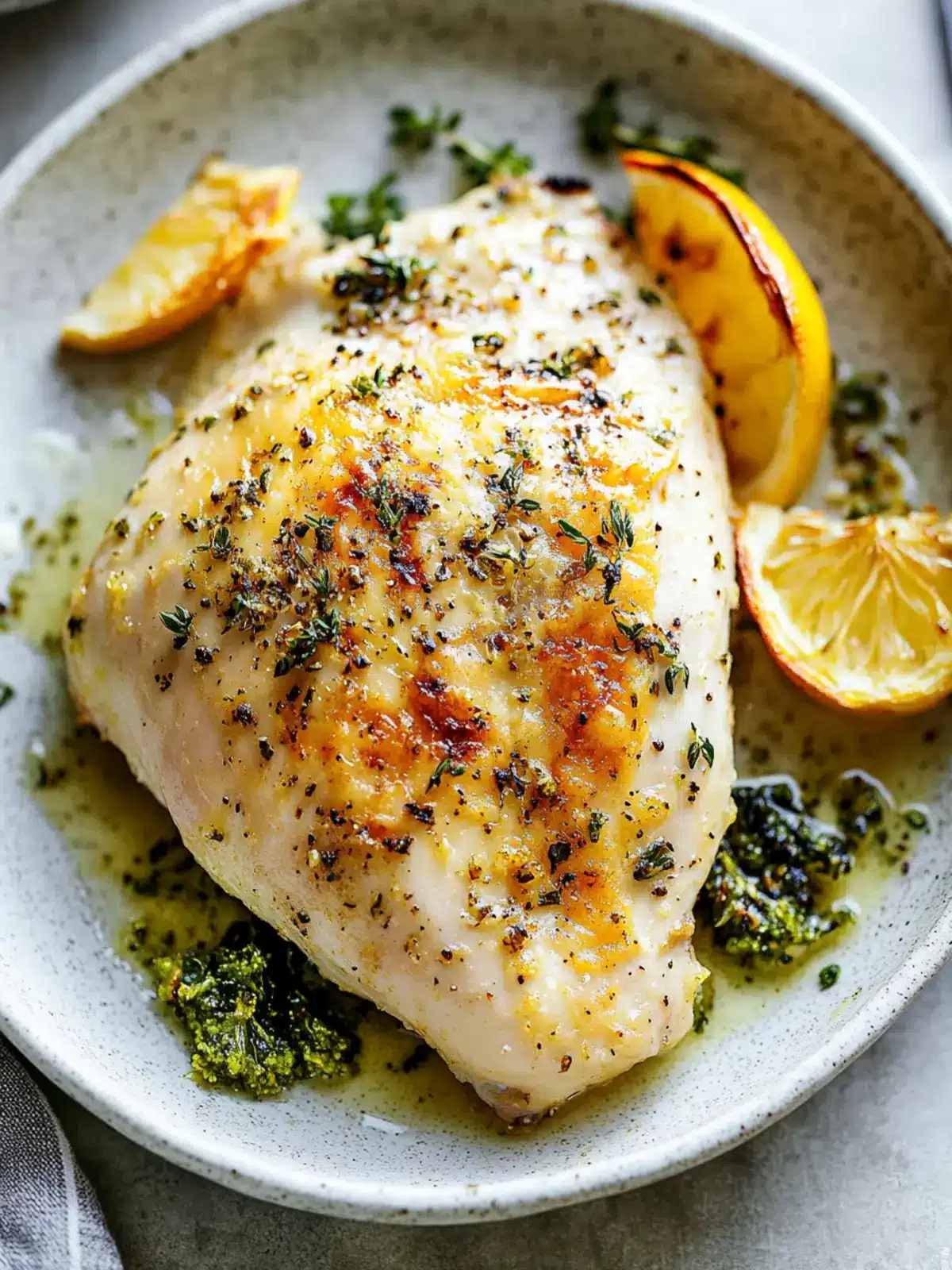 Baked Bone In Chicken