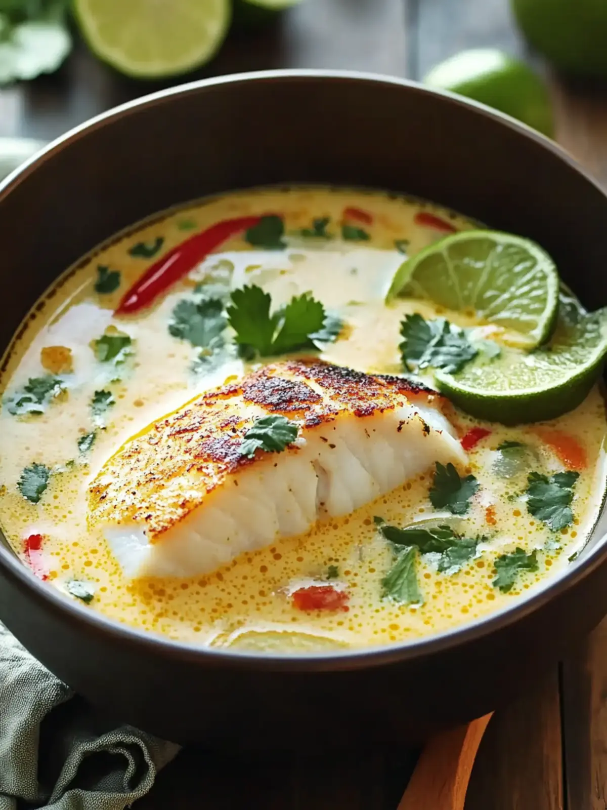 Coconut Lime Fish Soup Recipe: A Flavorful Delight
